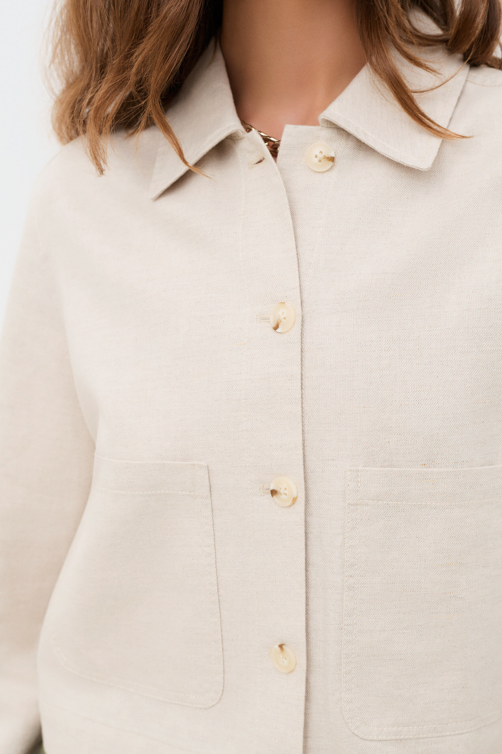 Vignetta3 jacket sand woman