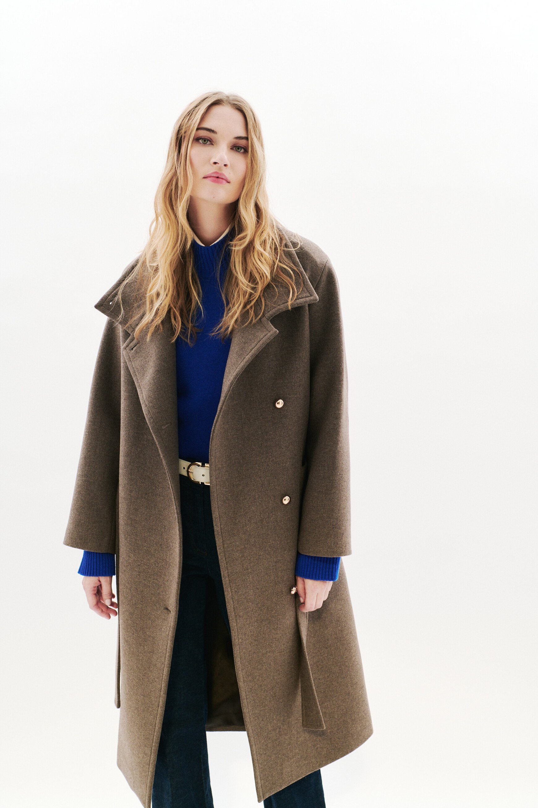 manteau genie taupe femme Manteau Genie taupe femme