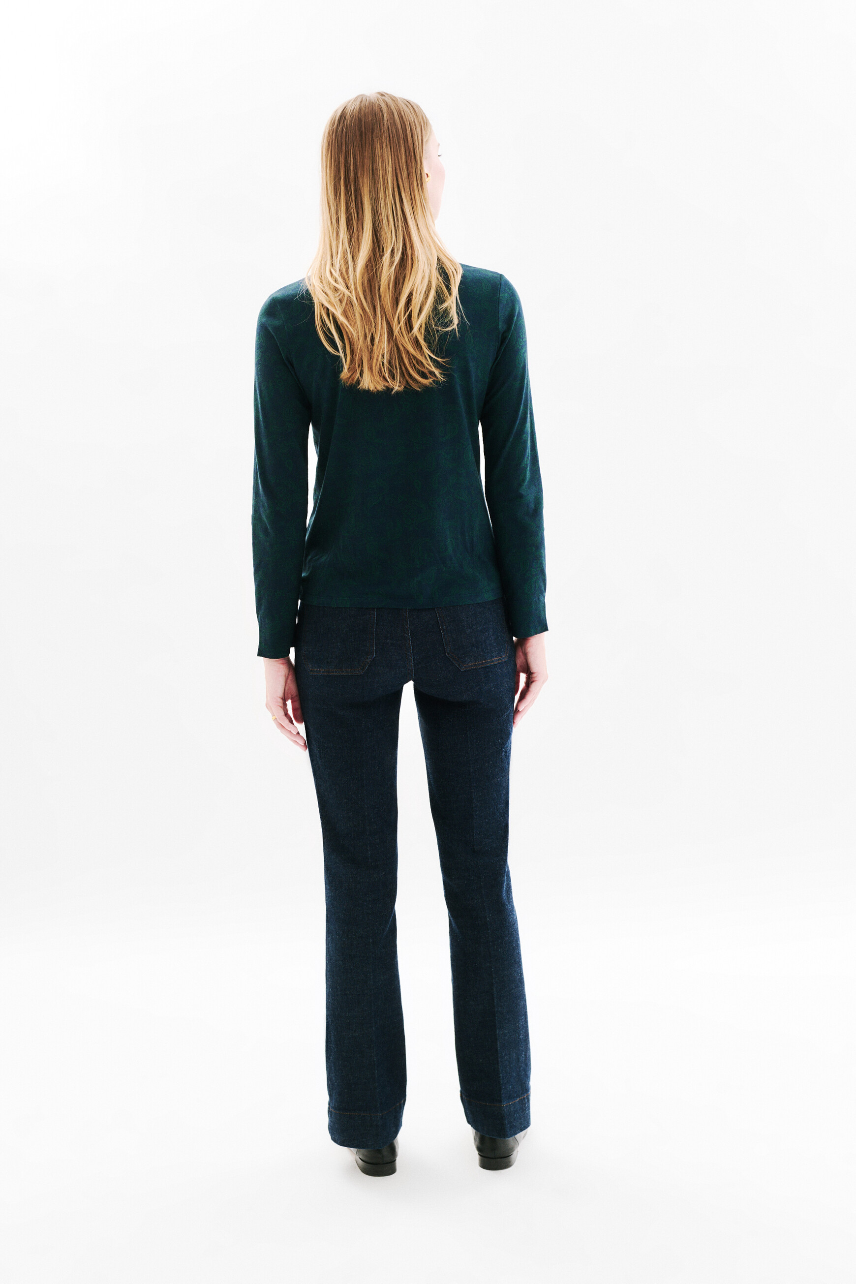 T-shirt Tanoushka3 marineblauw vrouw