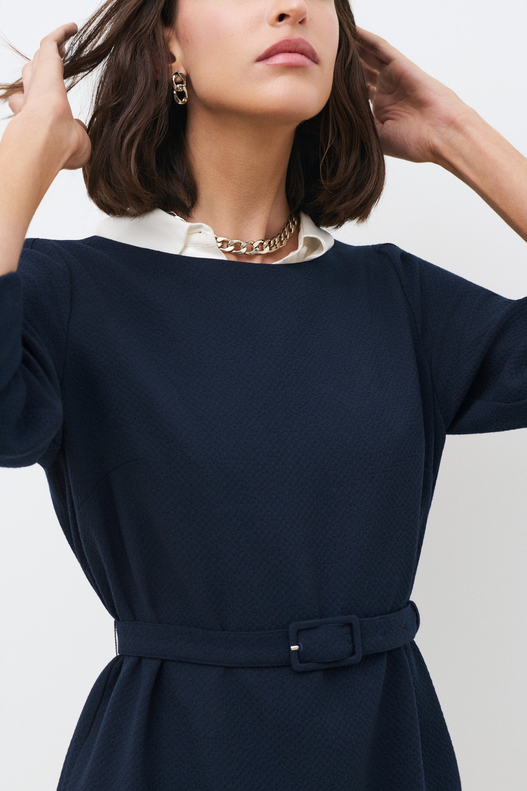 Robe Rjolie bleu marine femme