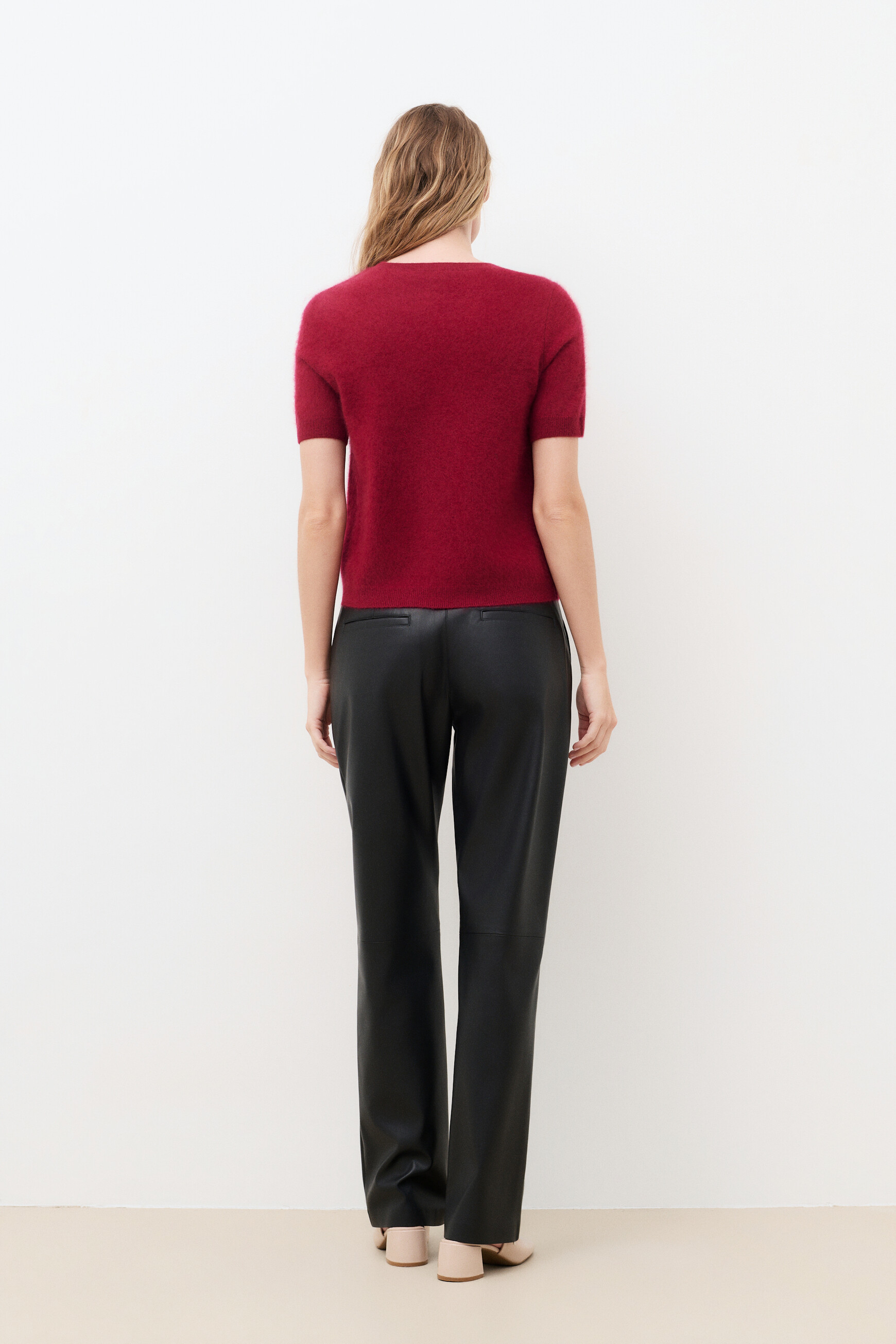 Mvalentine sweater dark red woman