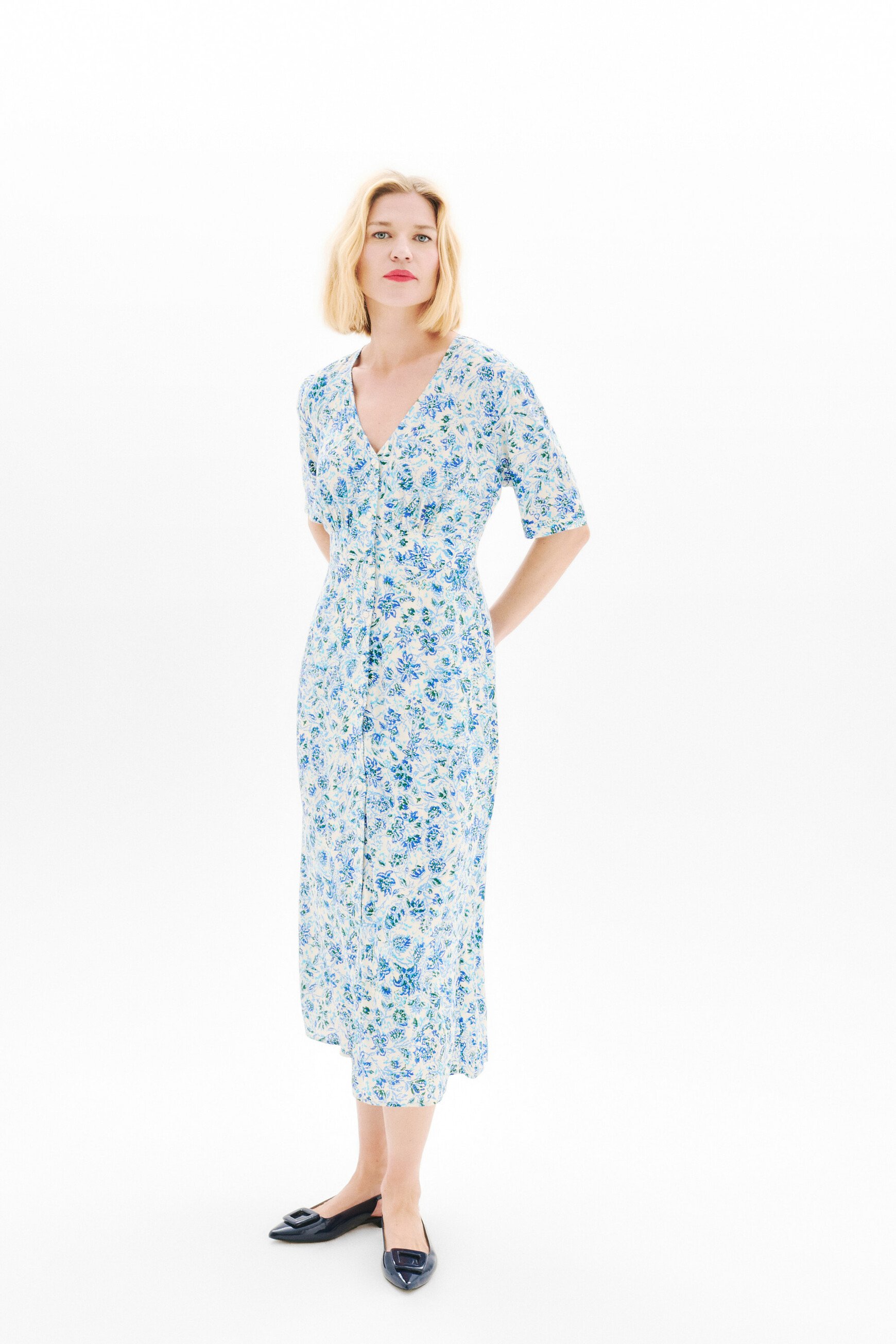 robe relina bleu femme Robe Relina bleu femme