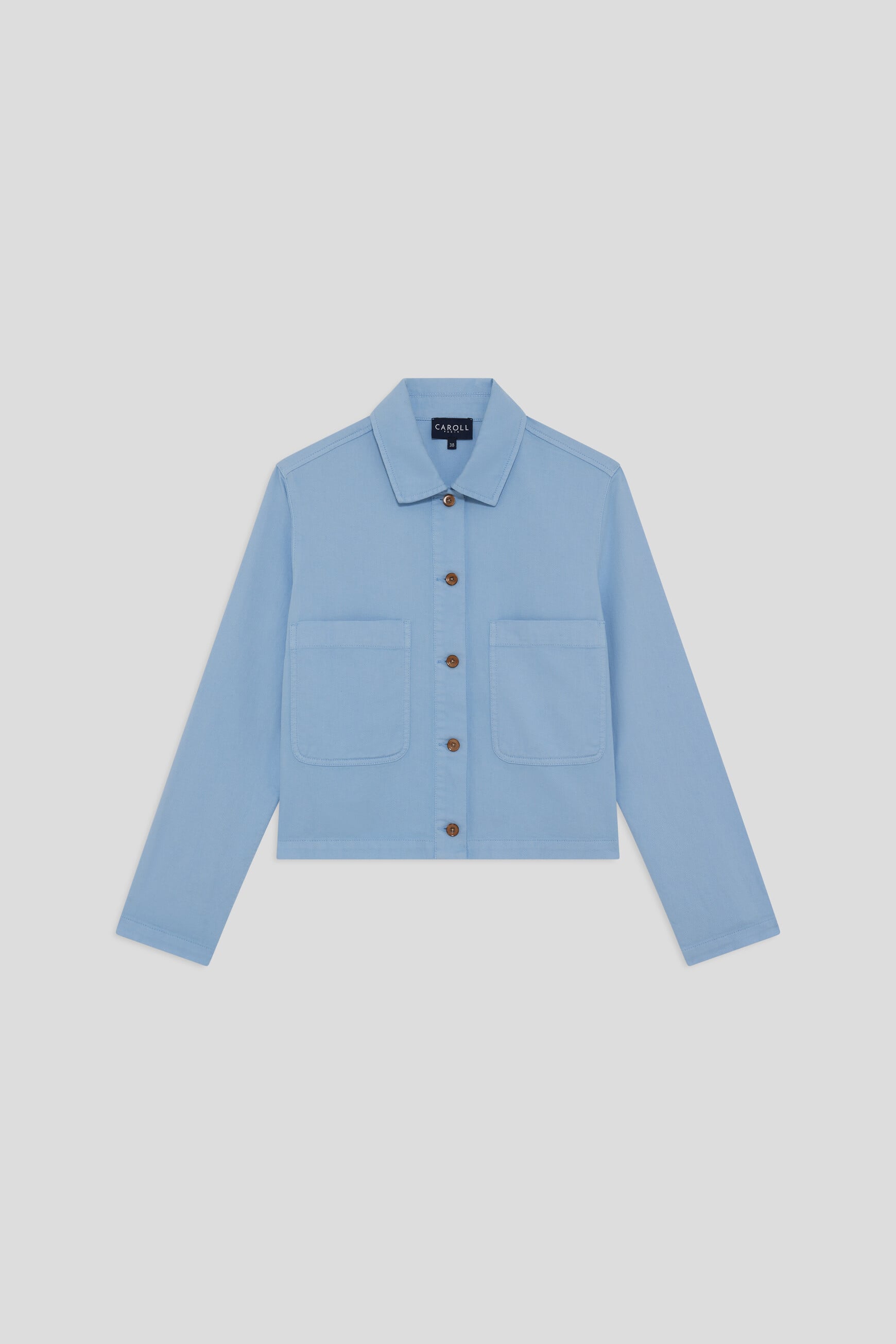 Vignetta jacket sky blue woman