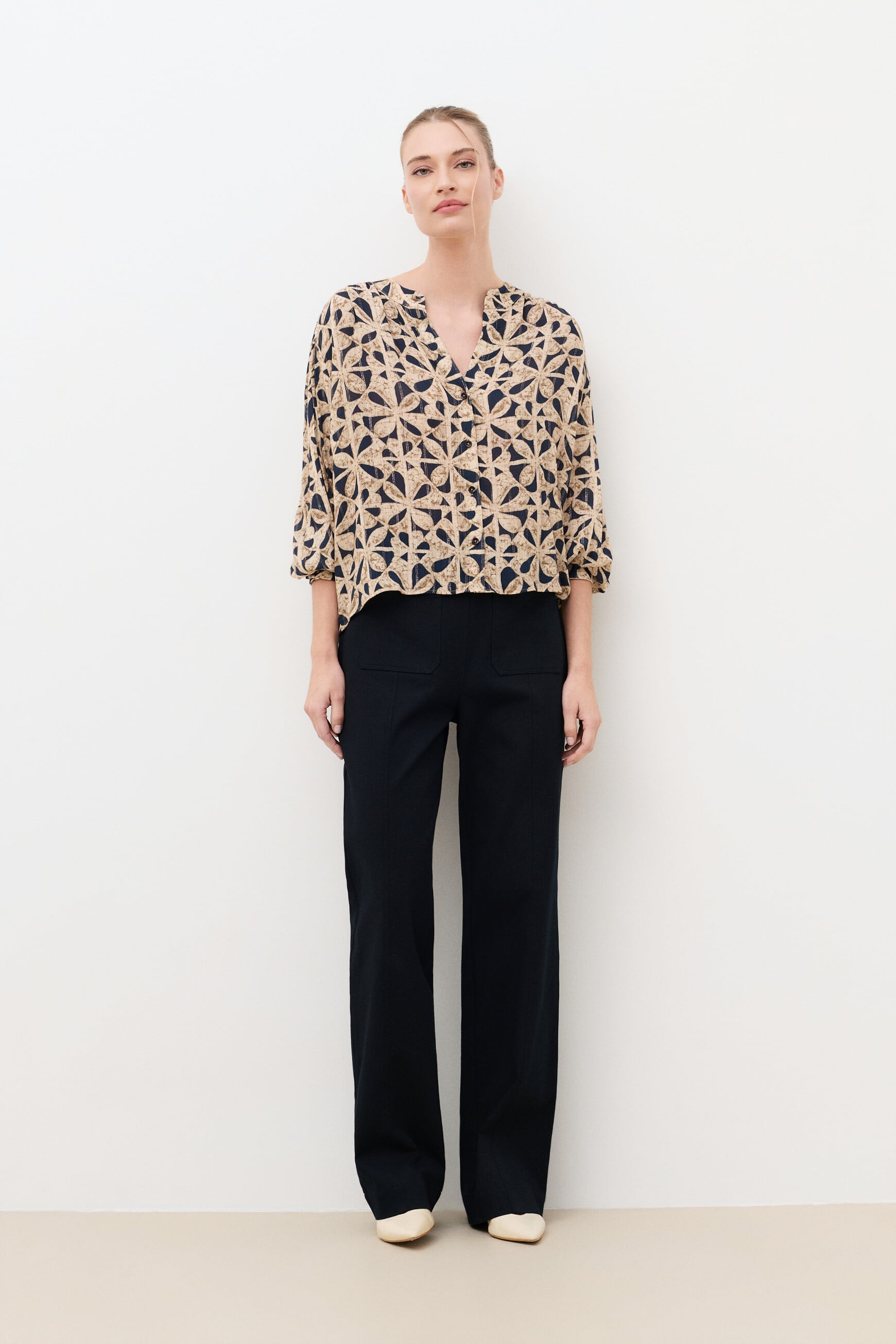Camisa Calex2 multicor mulher