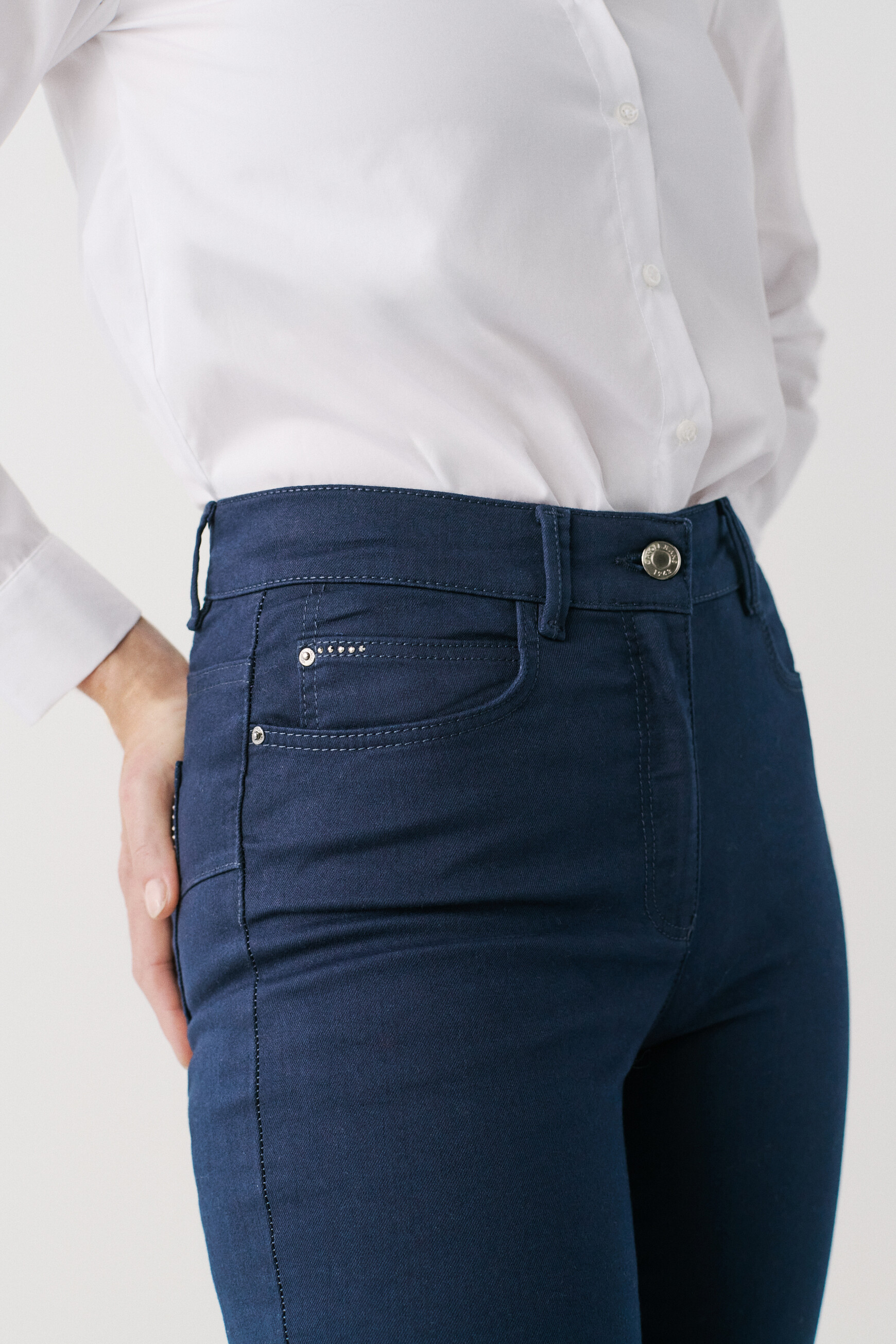 pantalon chicago bleu marine femme pantalon chicago bleu marine femme