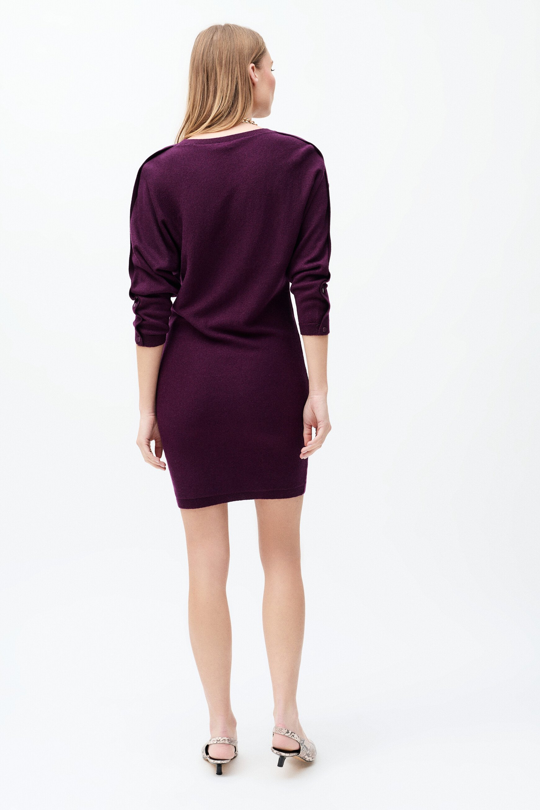 Rmarion dress burgundy woman