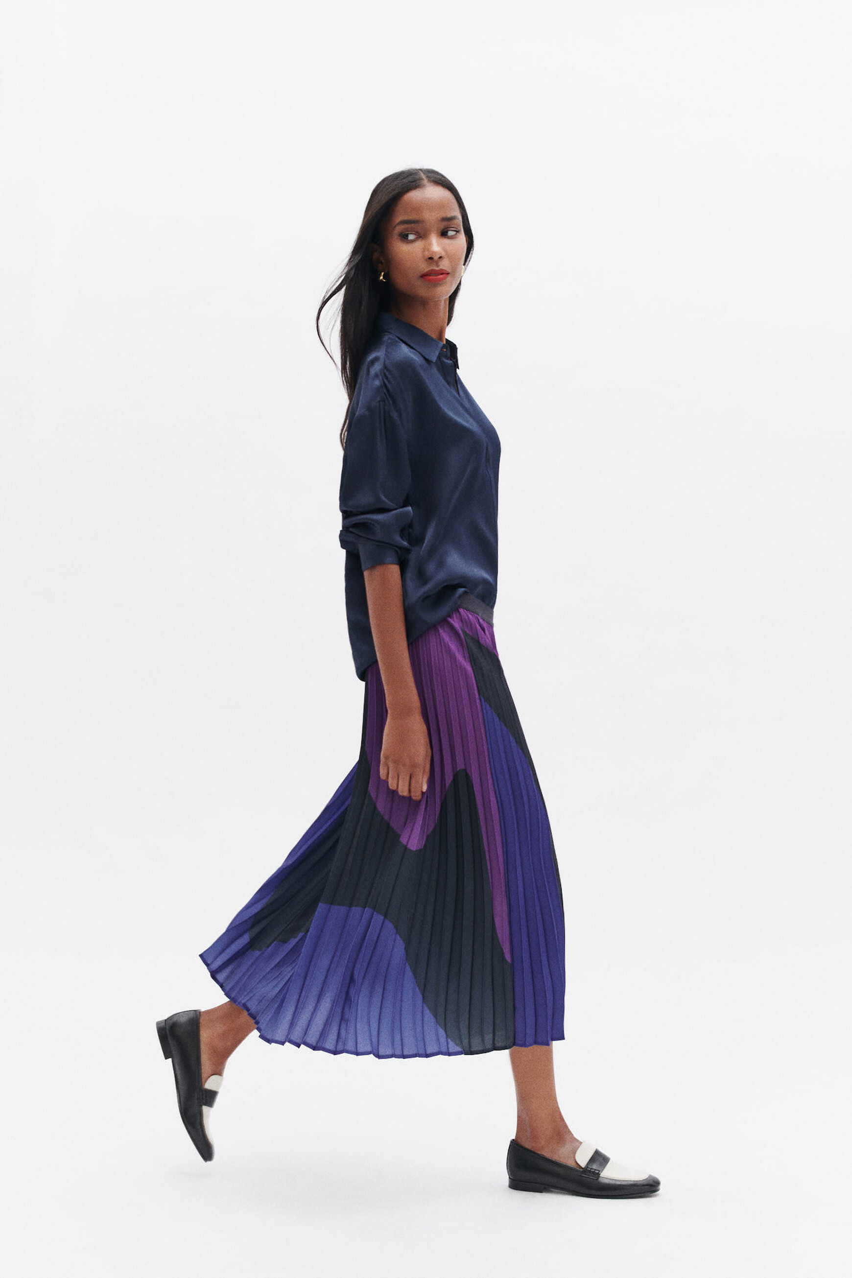 jupe amelia1 parme femme Jupe amelia1 parme femme