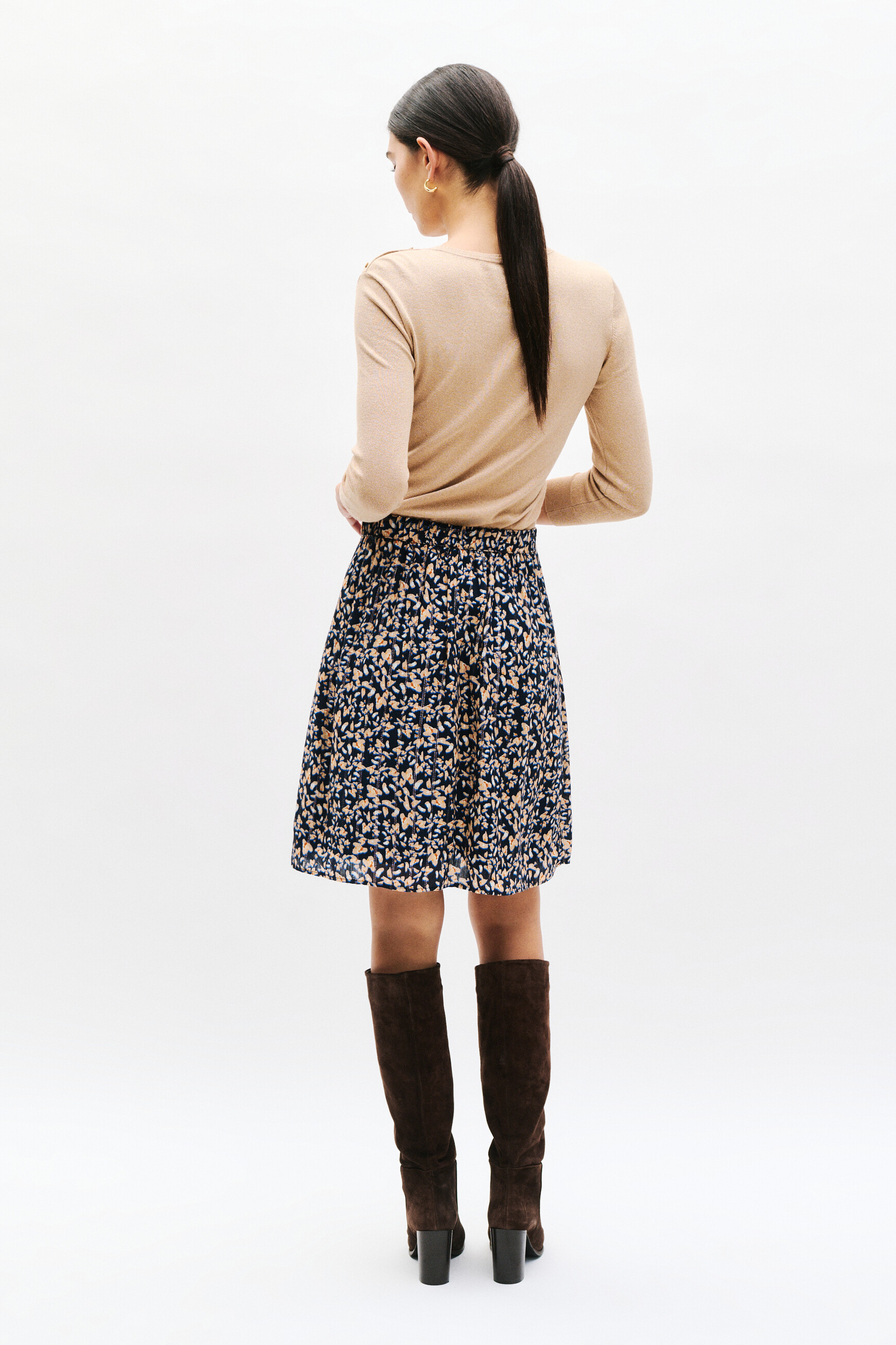 jupe jela bleu marine femme Jupe Jela bleu marine femme