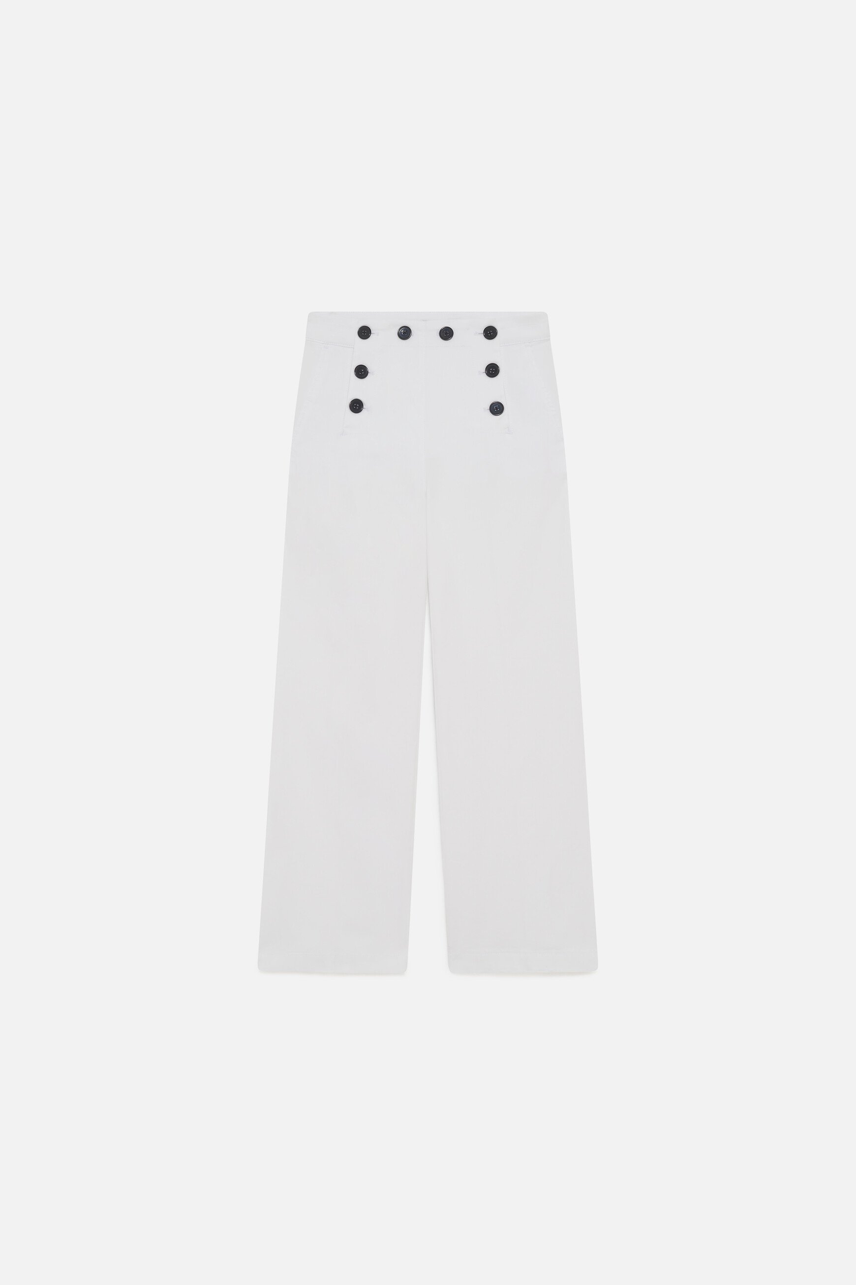 pantalon paolino blanc femme Pantalon Paolino blanc femme