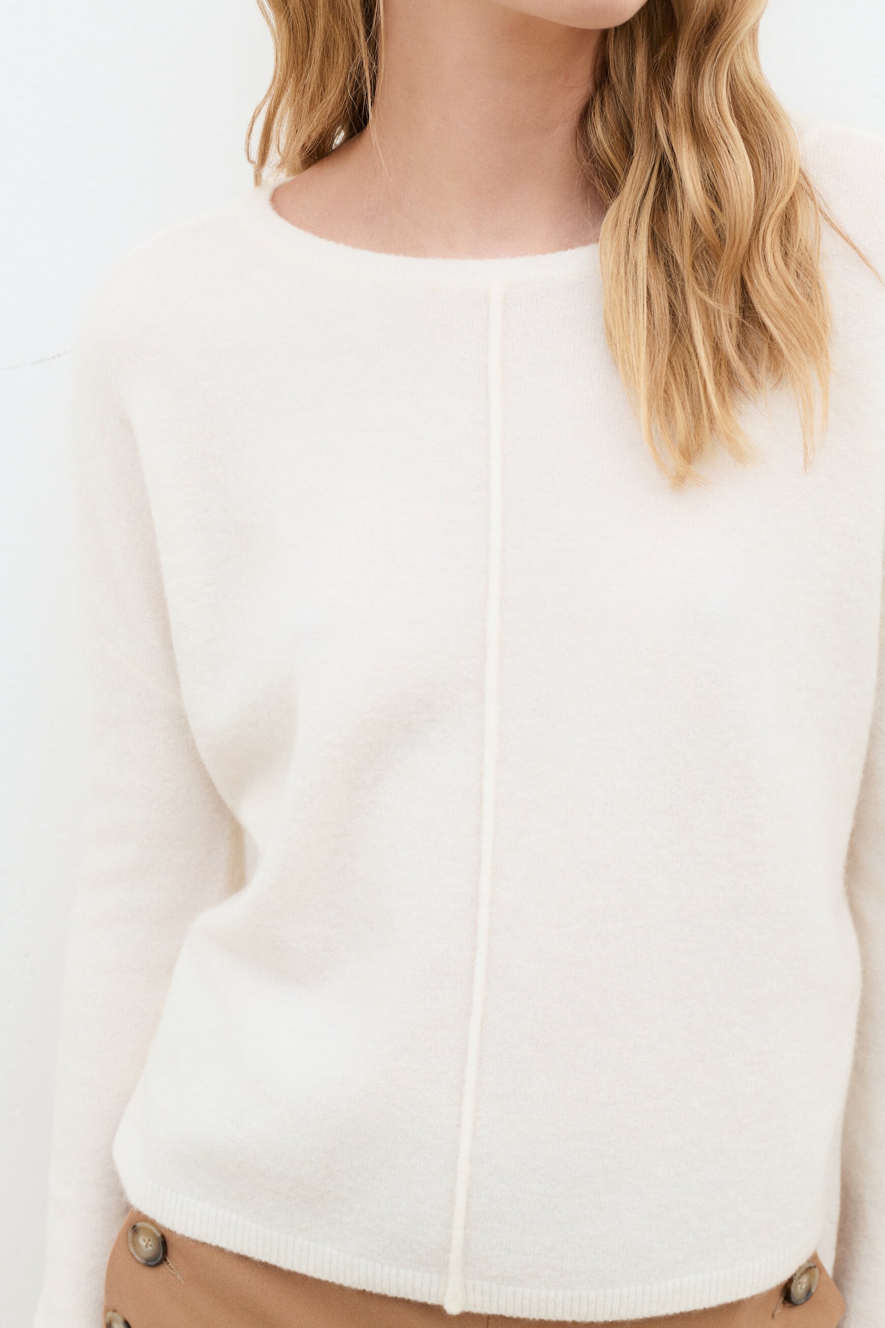 Mjenna sweater ecru woman