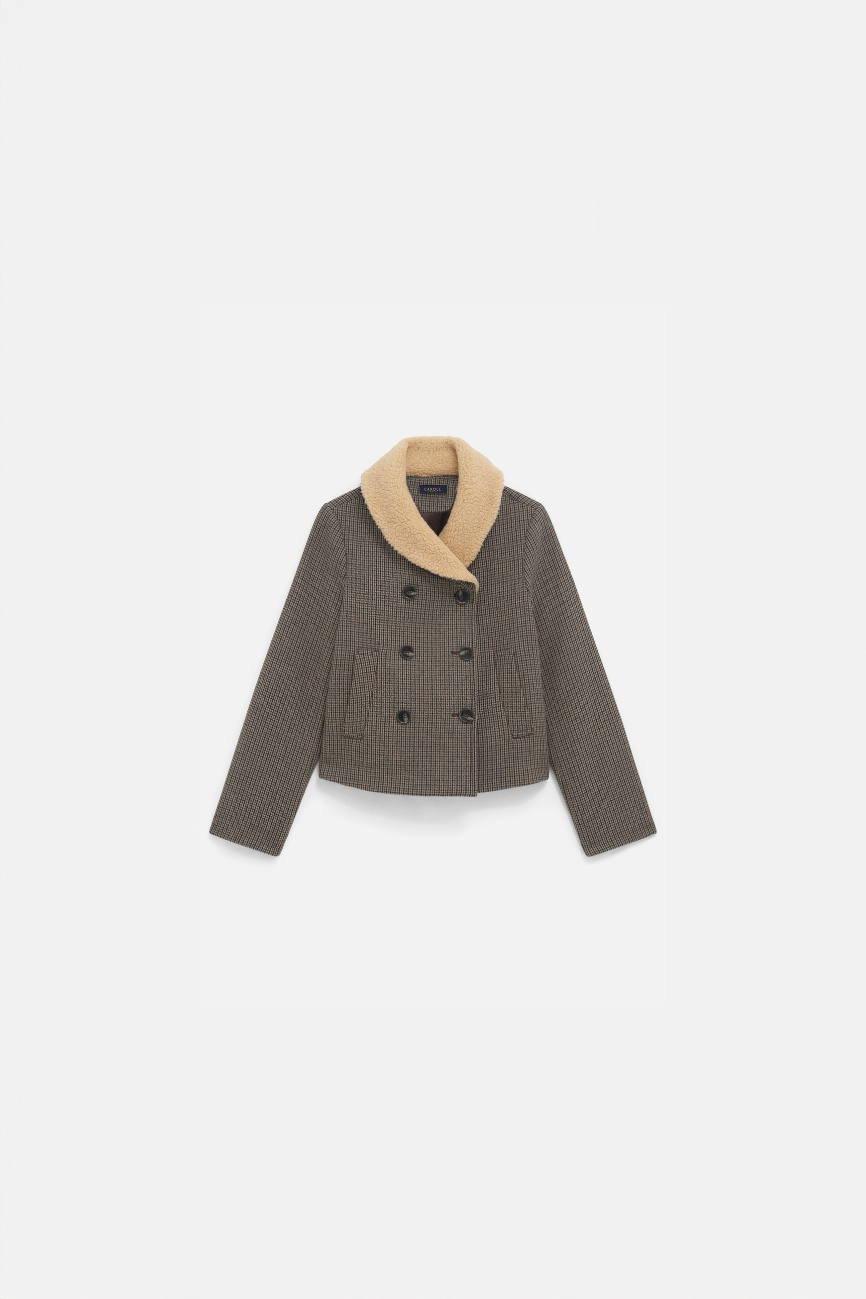 Manteau maviateur vert kaki femme