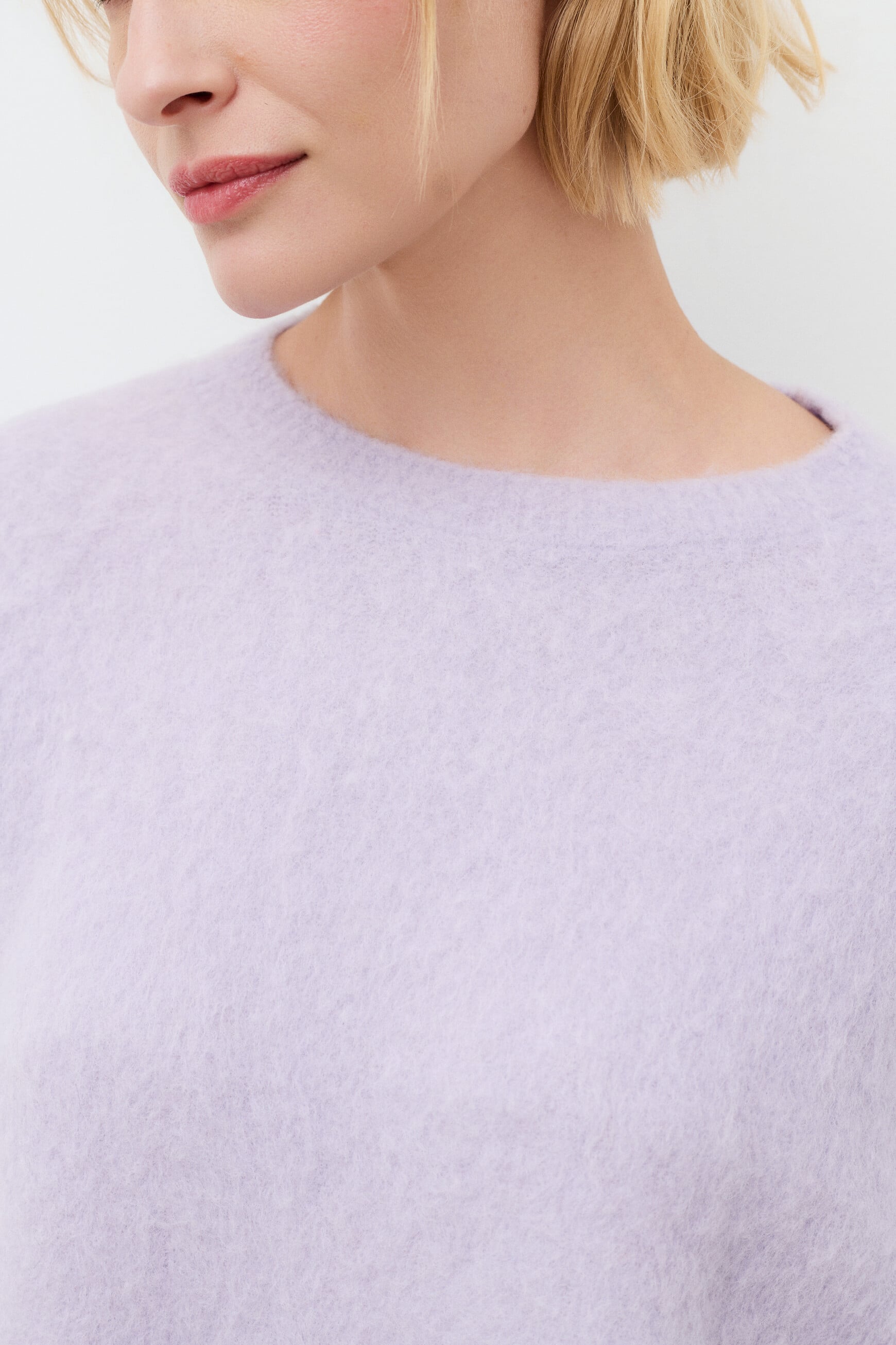 Mted sweater mauve woman
