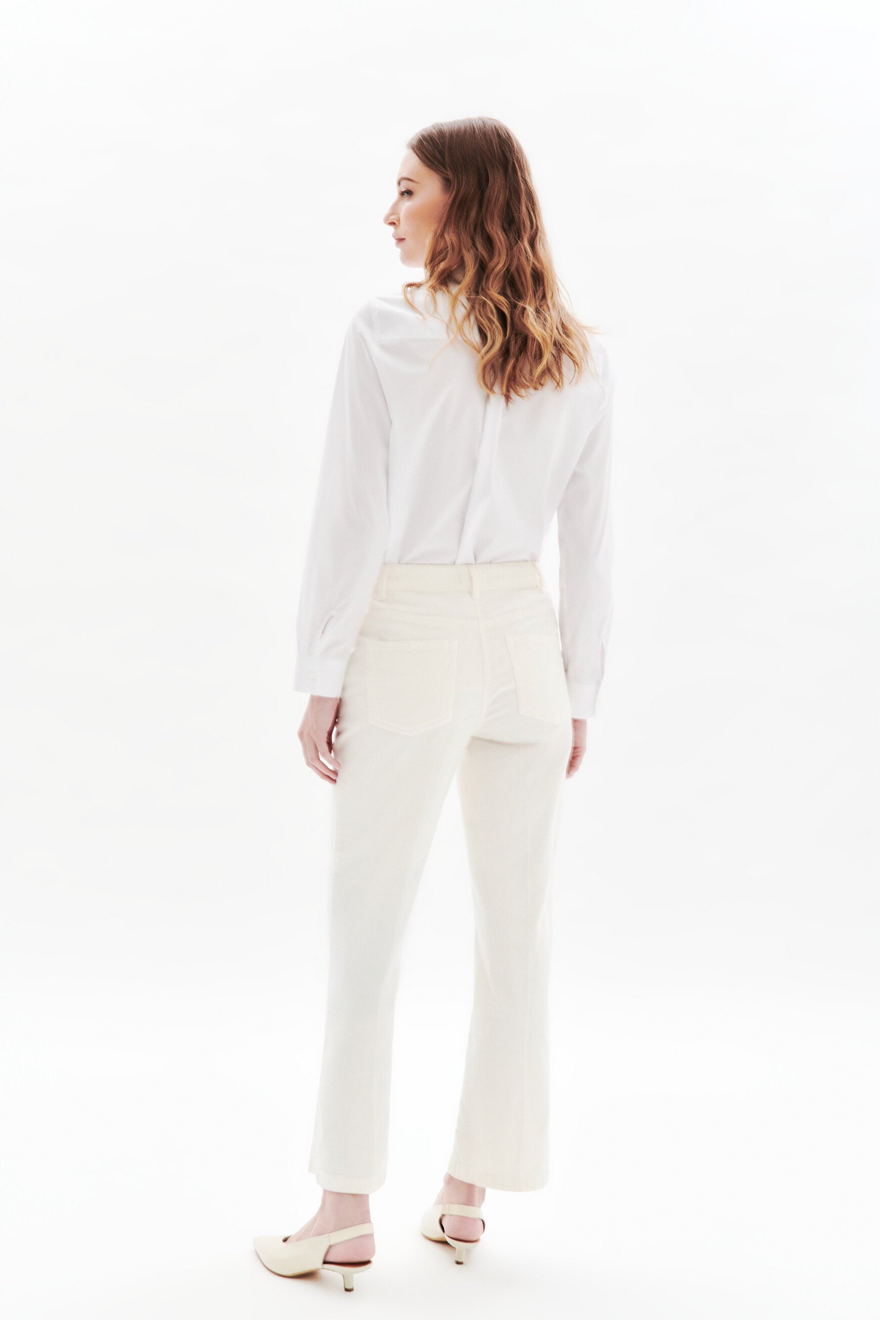 prunelle trousers ivory woman Prunelle trousers ivory woman