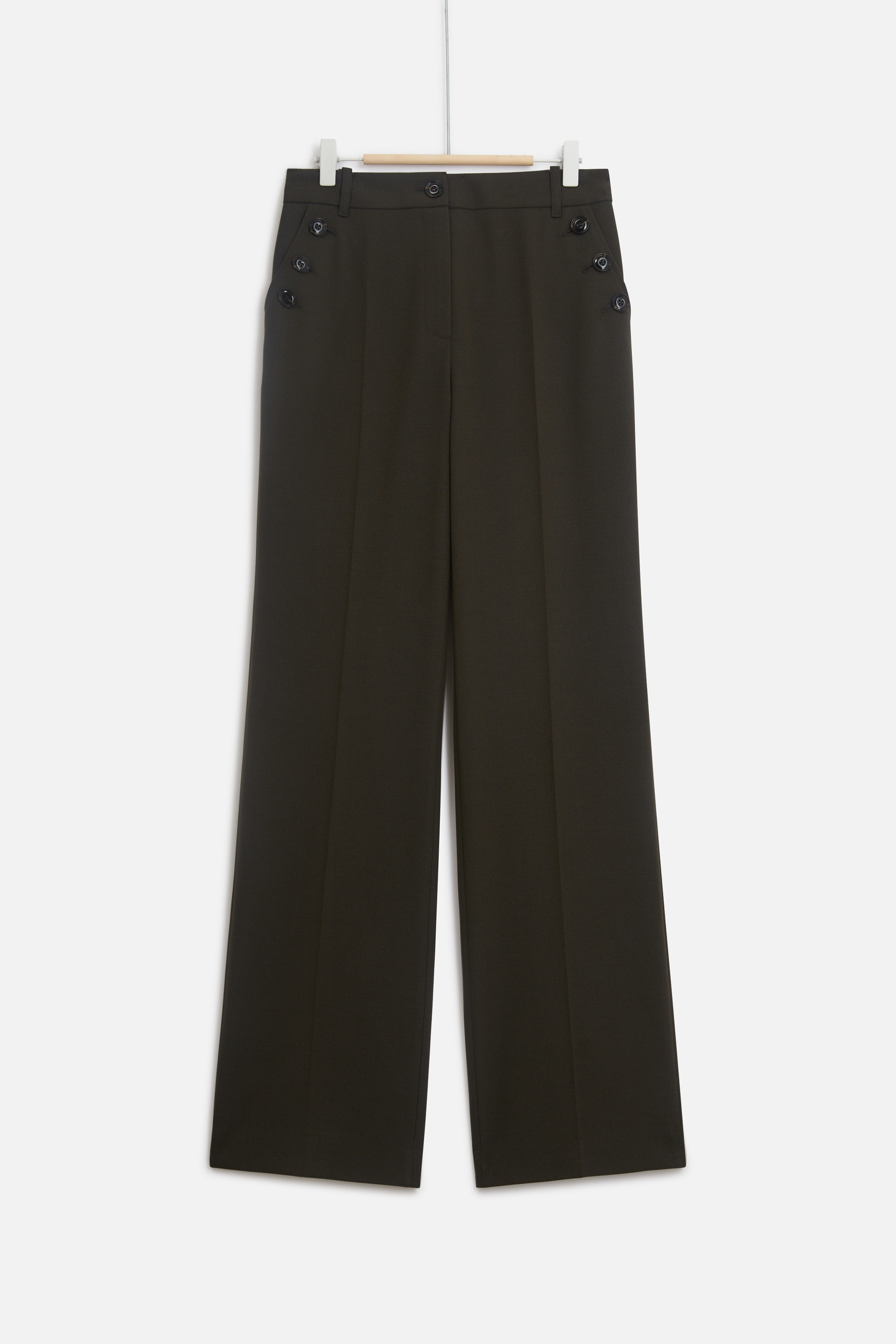 pantalon gaston vert kaki femme pantalon gaston vert kaki femme