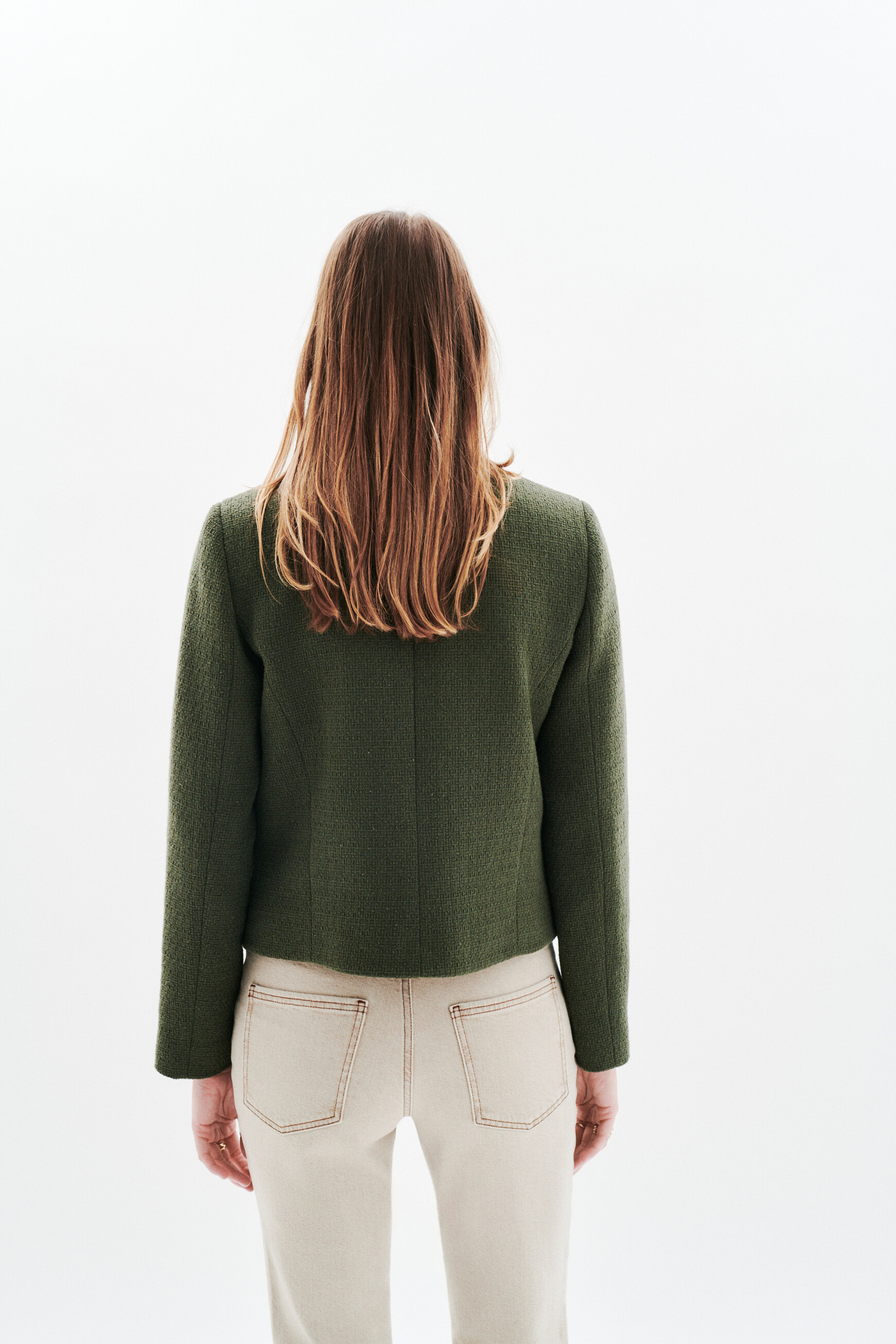 veste vegetal vert kaki femme Veste Vegetal vert kaki femme