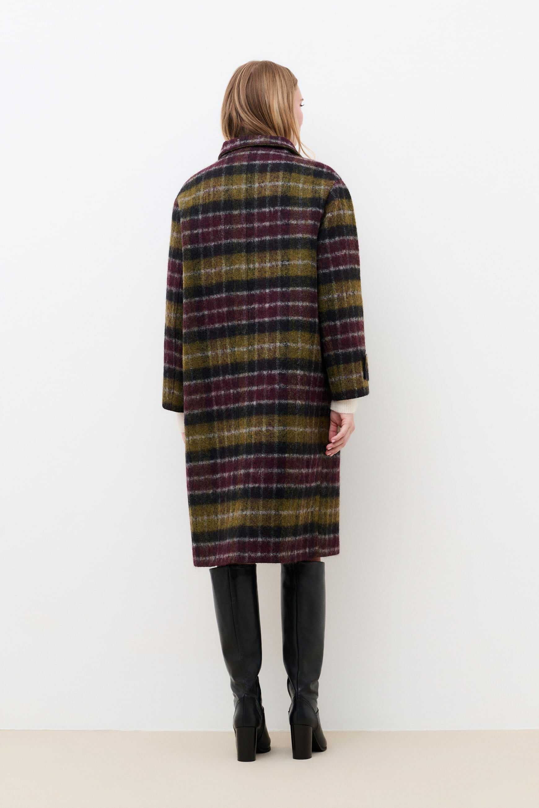 Gwatson coat olive green woman