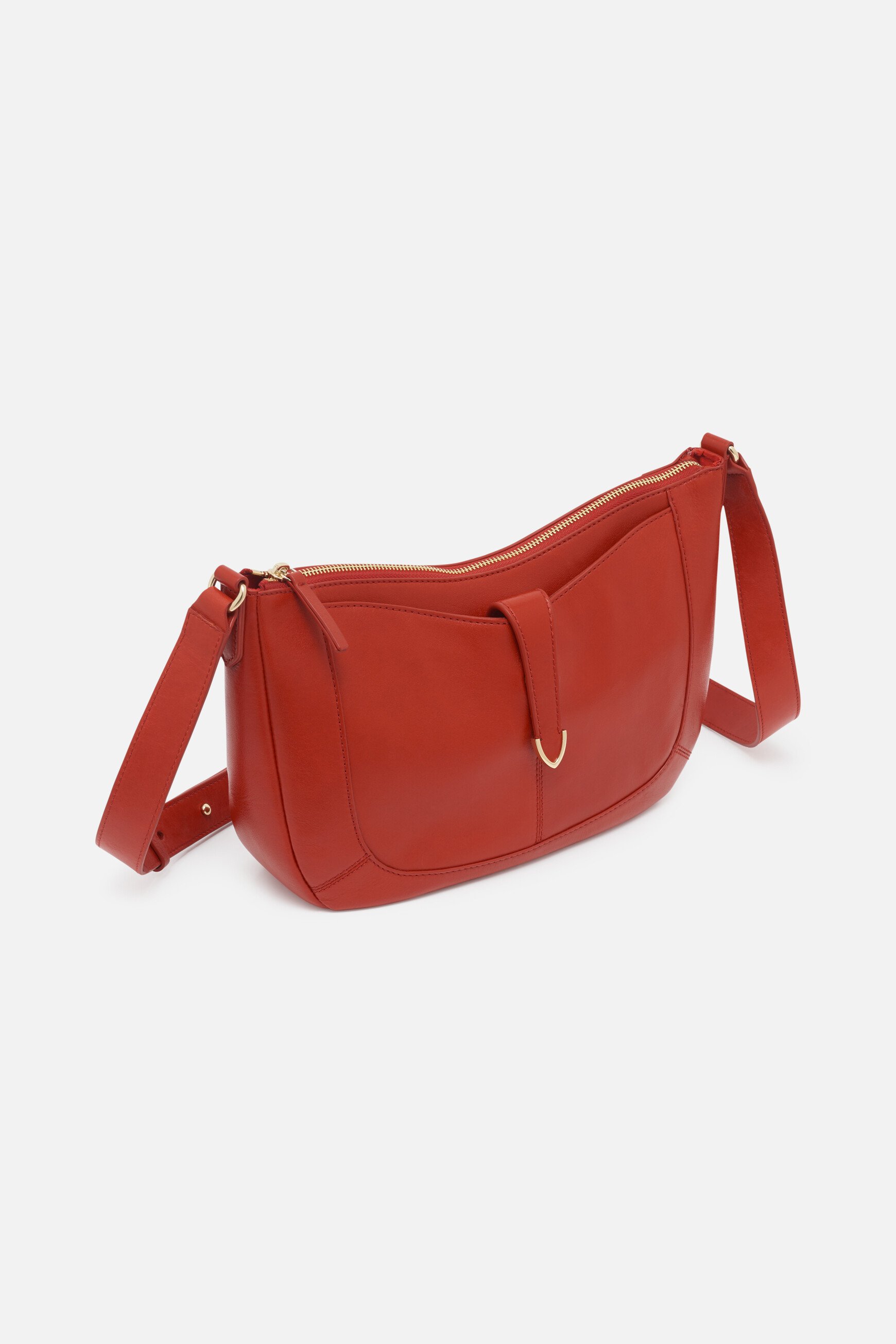 Sac saraly 100% cuir rouge femme