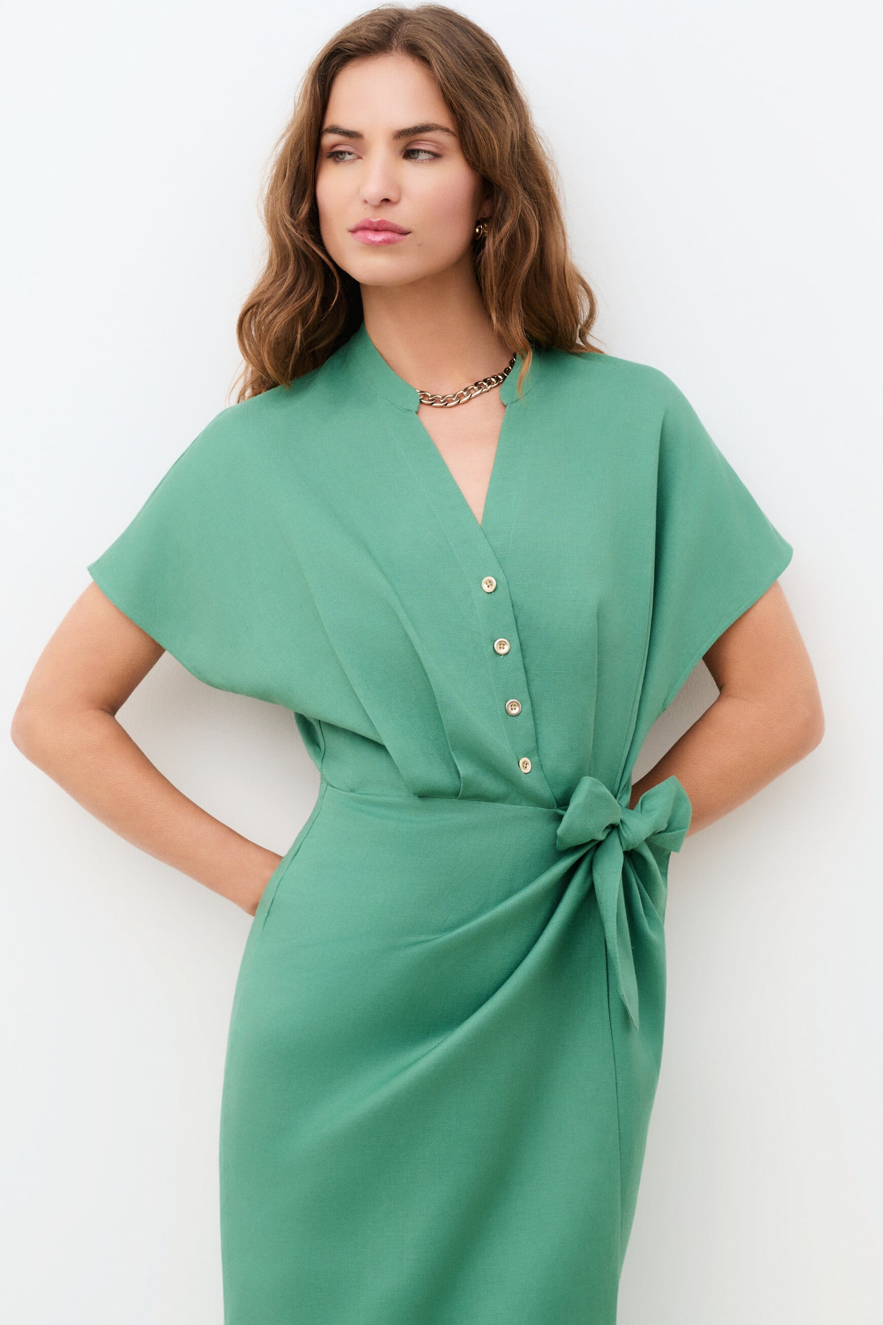 Rashlys dress green woman