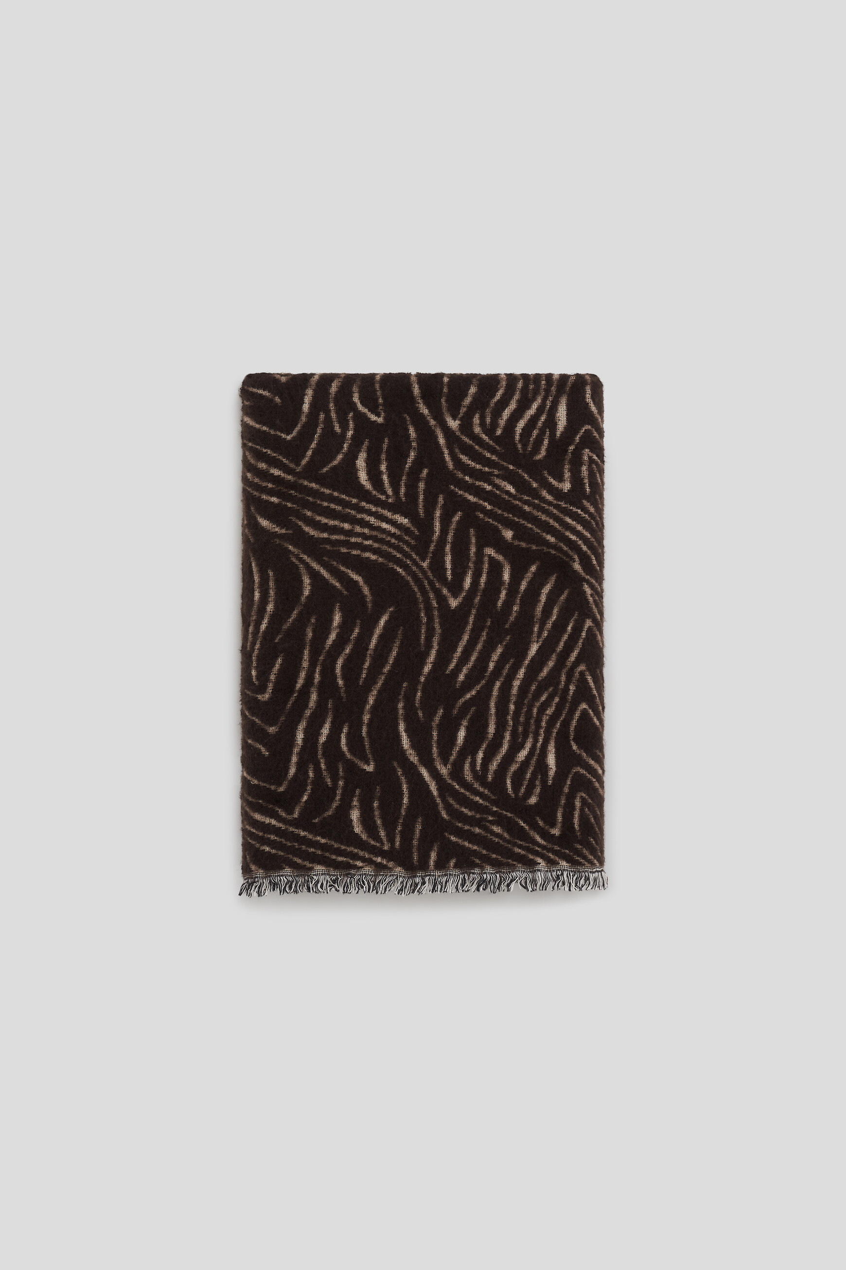 Mazera scarf dark brown woman