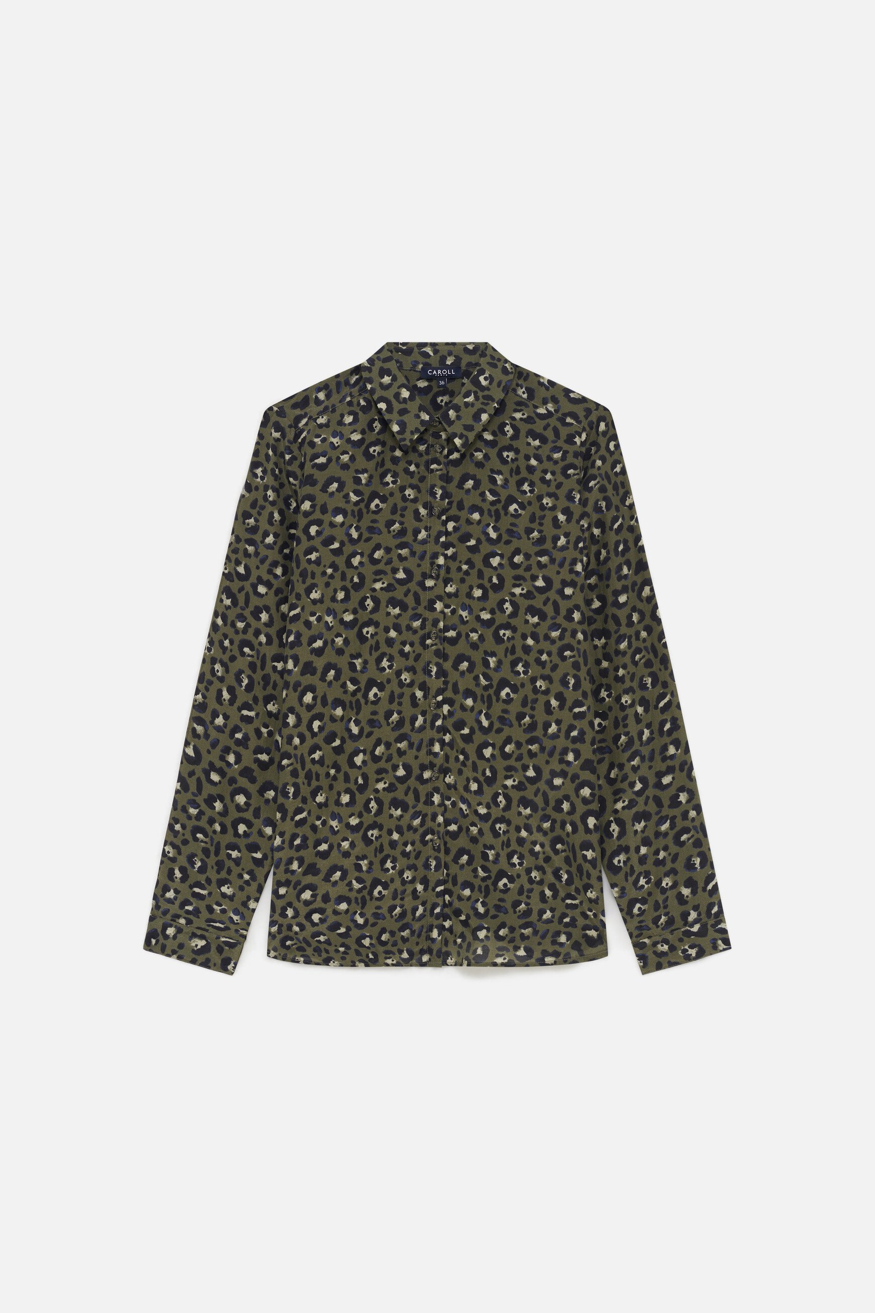 Jessica6 shirt khaki green woman