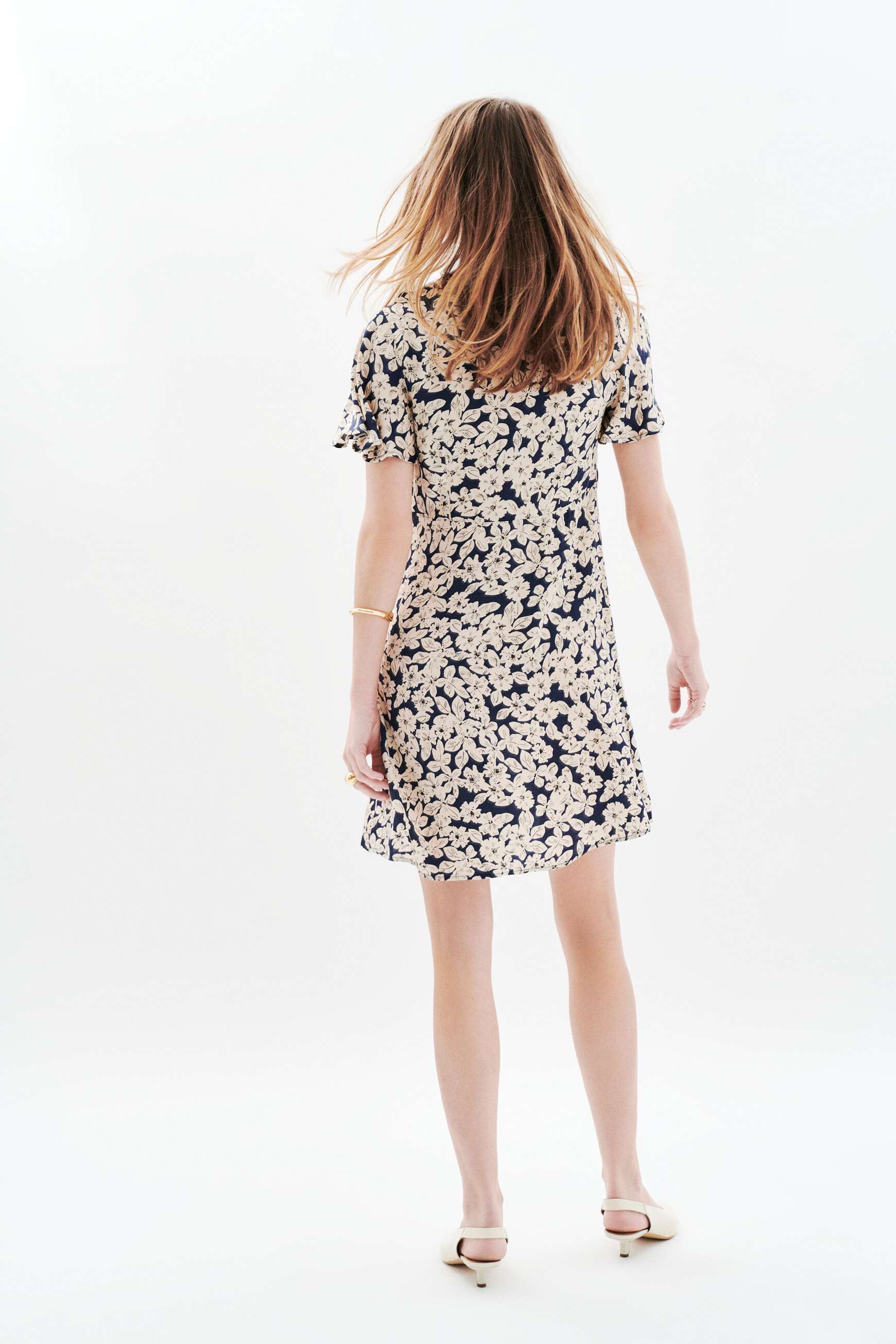kleid rose bleu fonce damen Kleid Rose bleu foncé damen