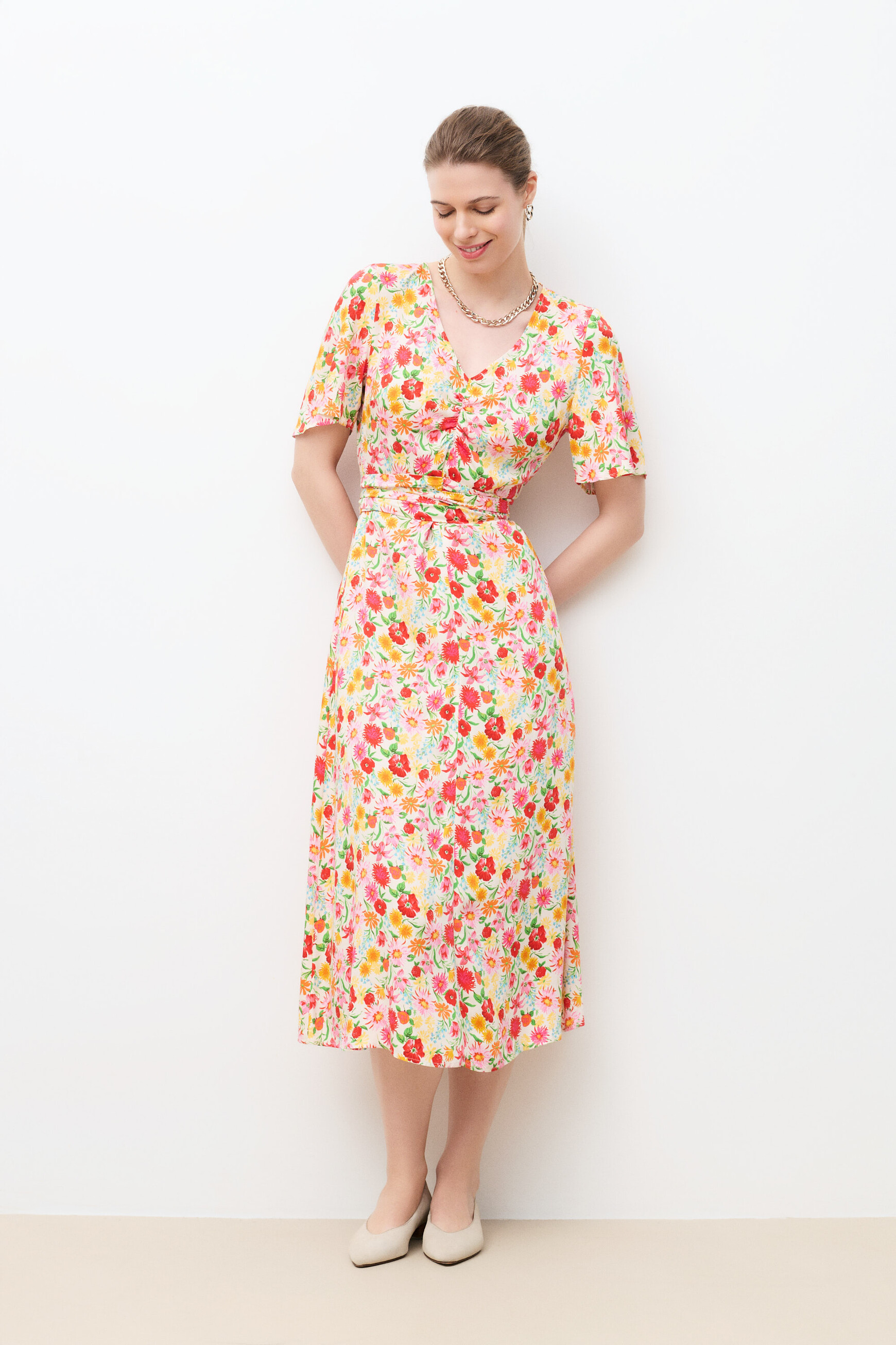 Rleila dress multicolor woman