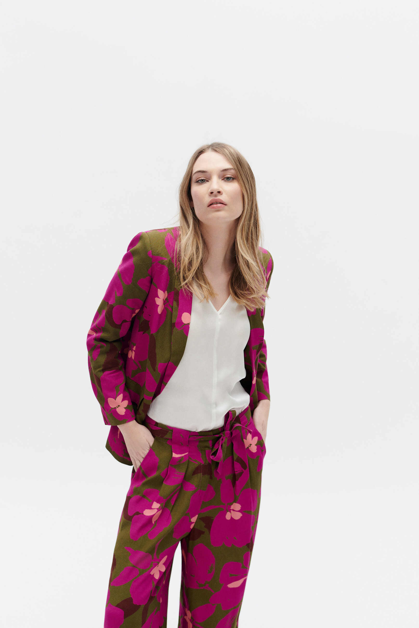 blazer vthais vert olive femme Blazer vthais vert olive femme