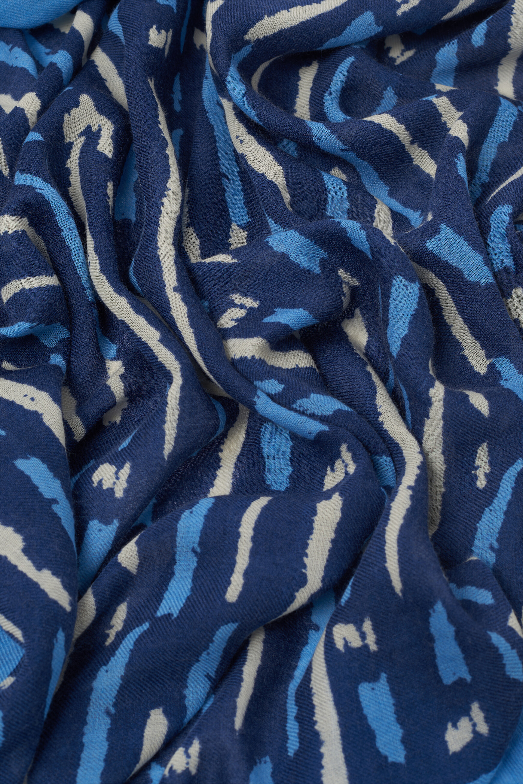 Foulard Lenira bleu marine femme