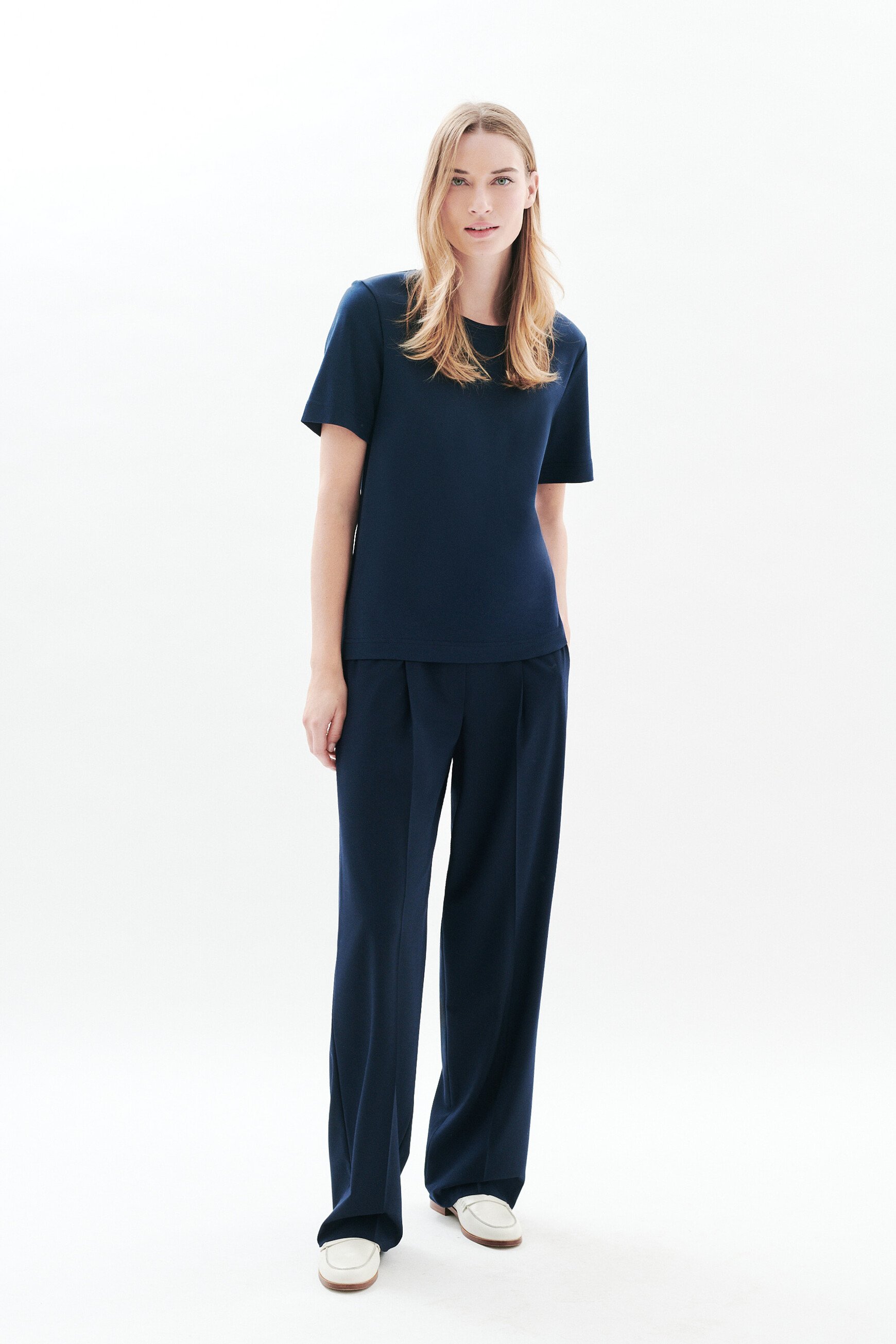 thugo T-shirt navy blue woman