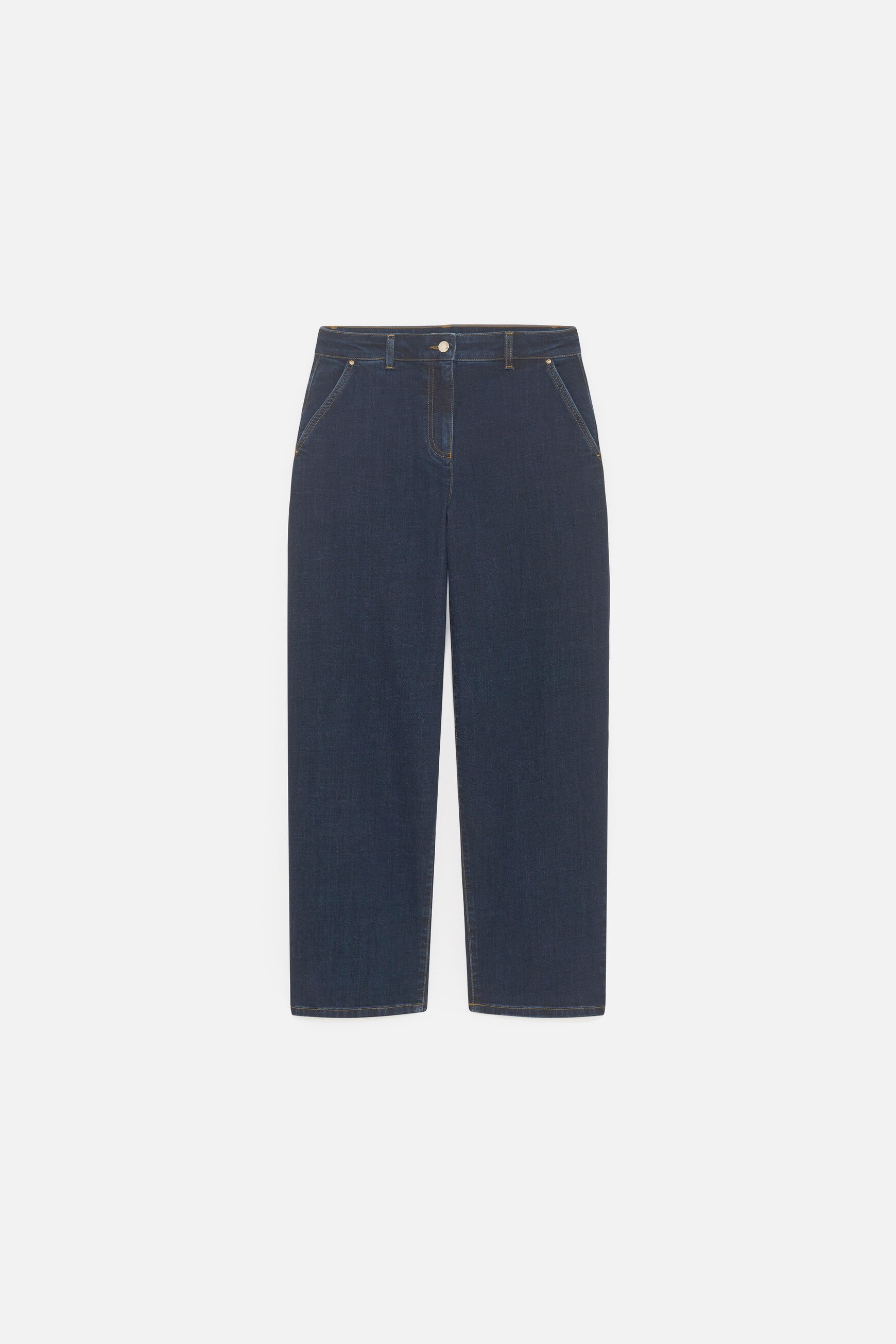 Polairo trousers double stone denim woman