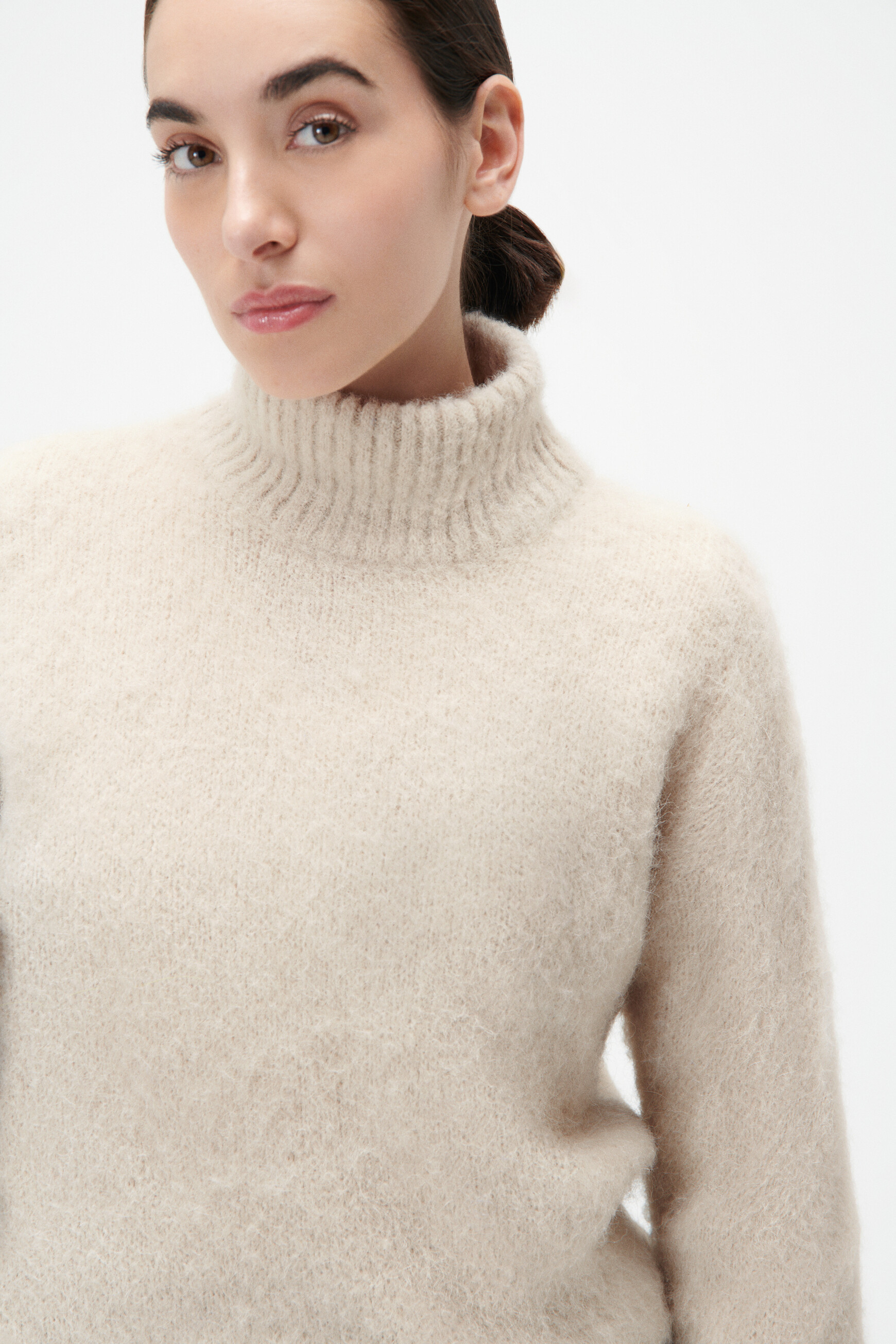 Pull melba creme femme