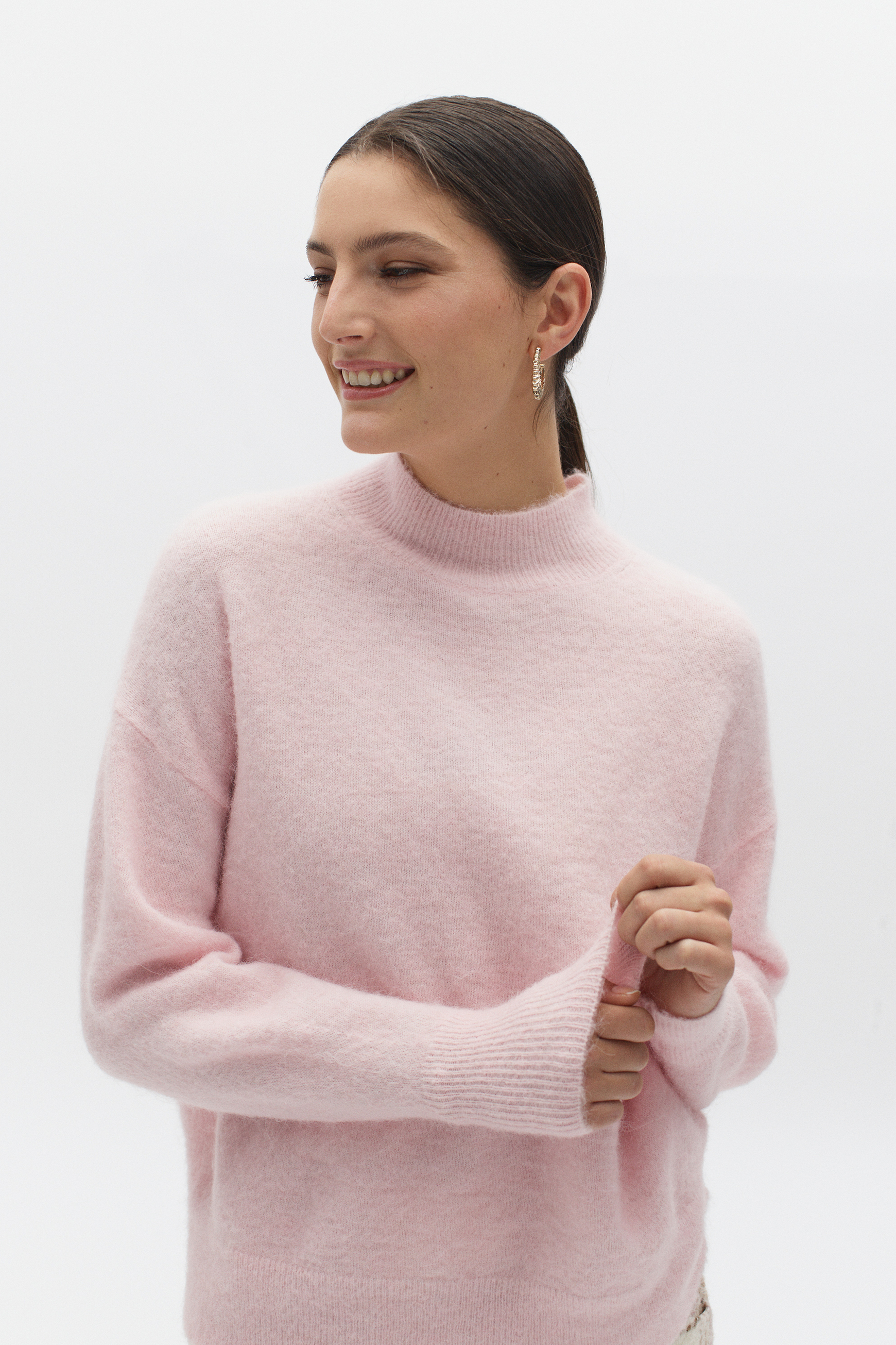 pull tamila rose clair femme pull tamila rose clair femme
