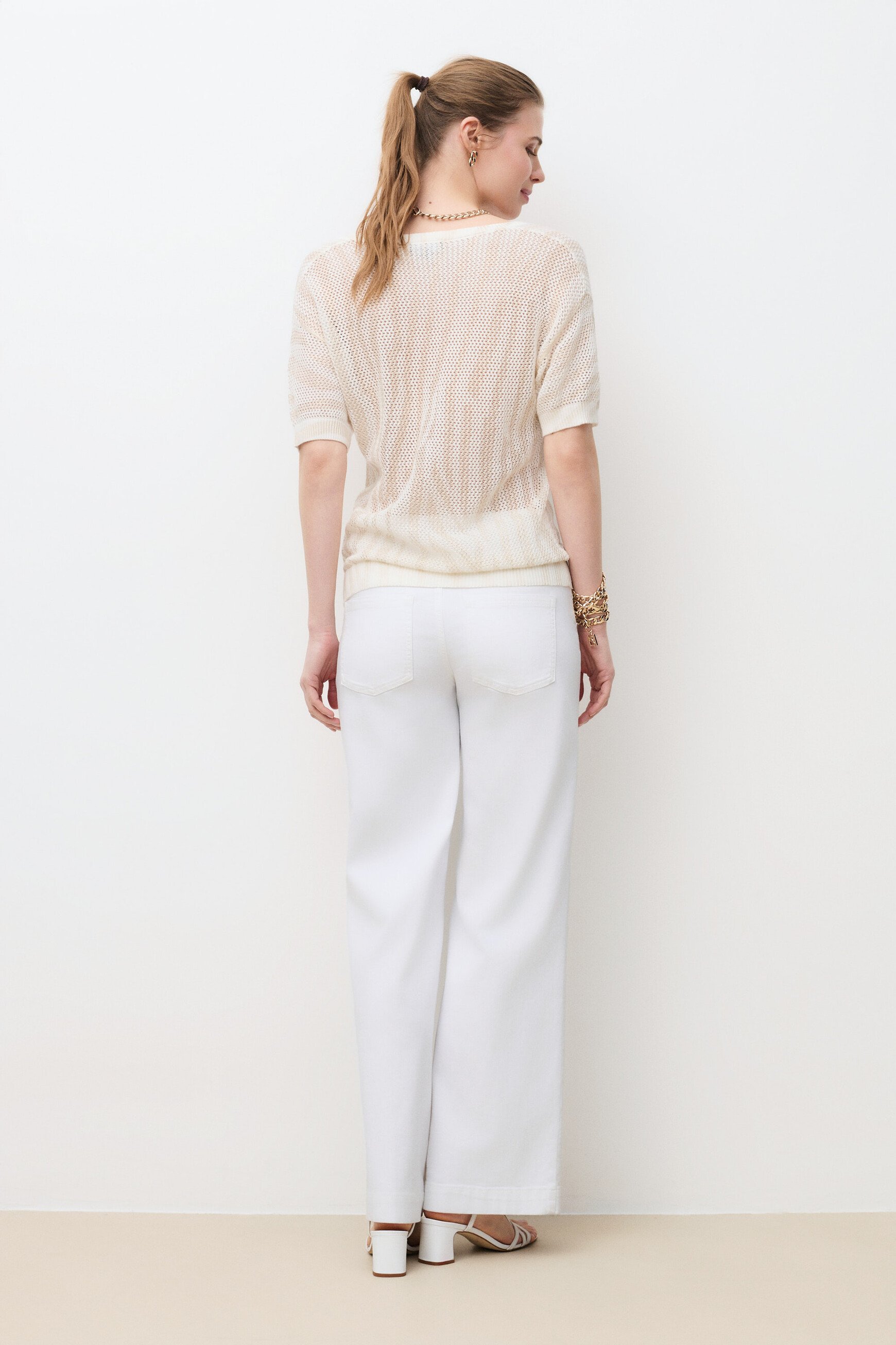 Miami2 sweater gold woman