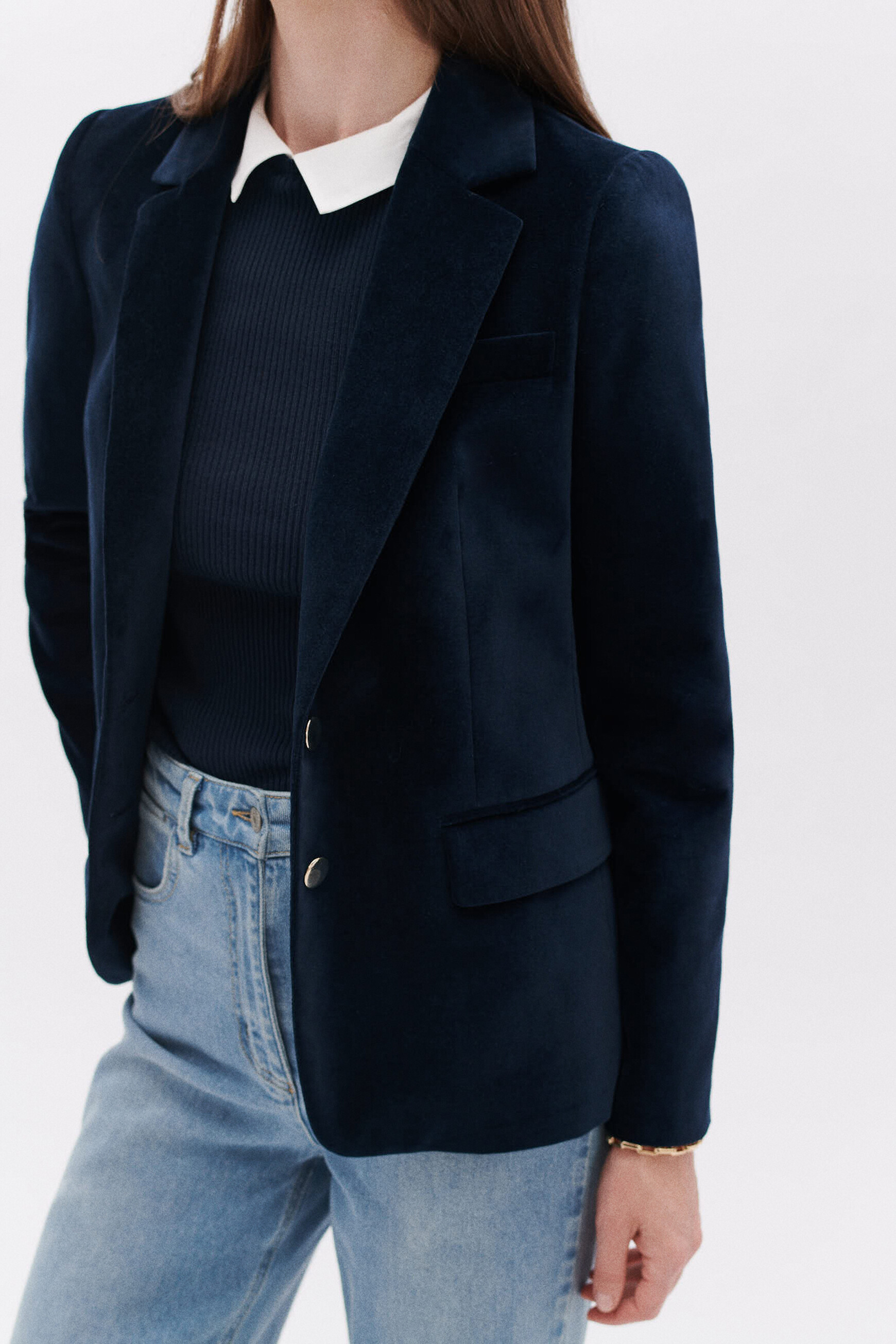 Blazer femme caroll best sale