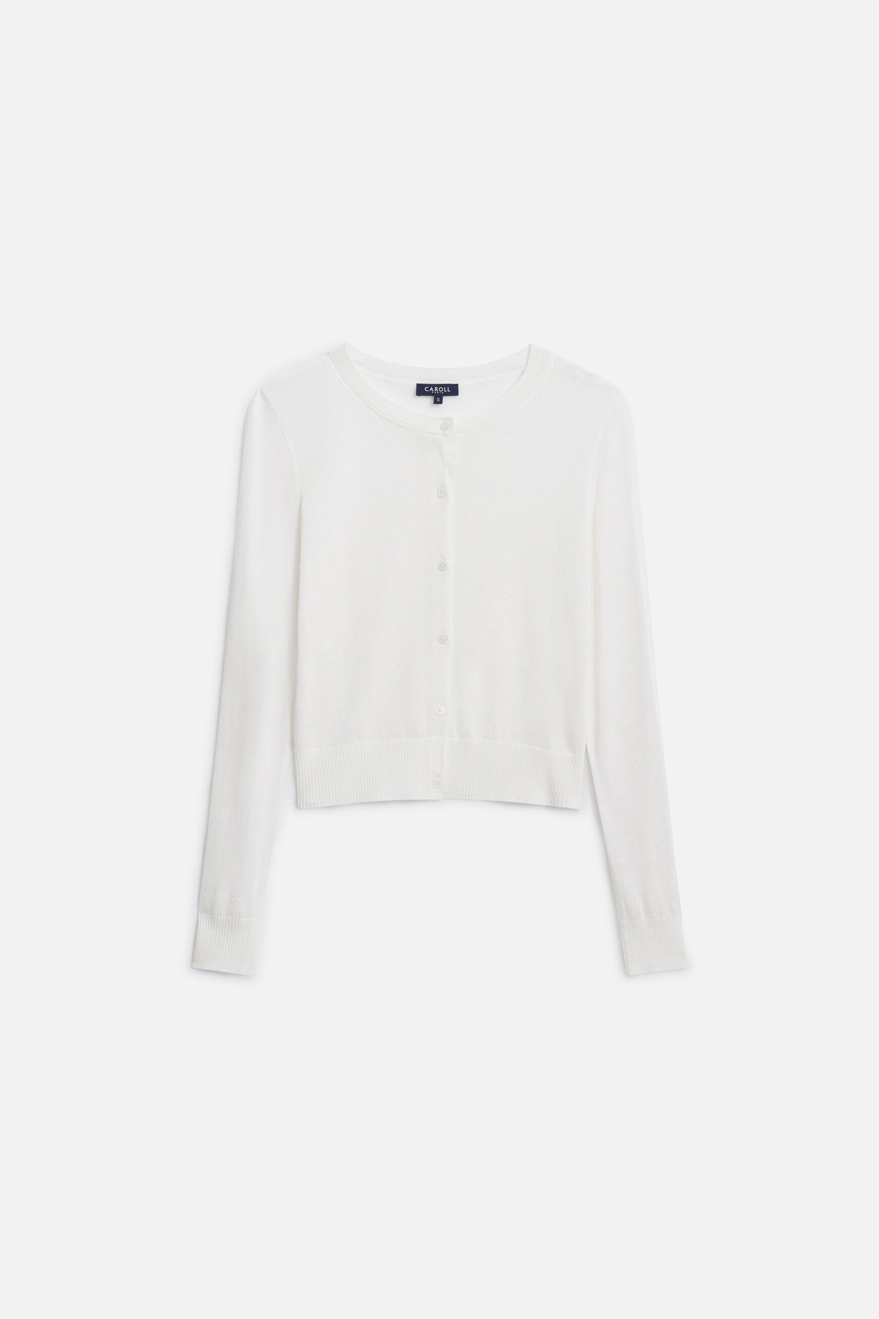 Mcallie sweater ecru woman