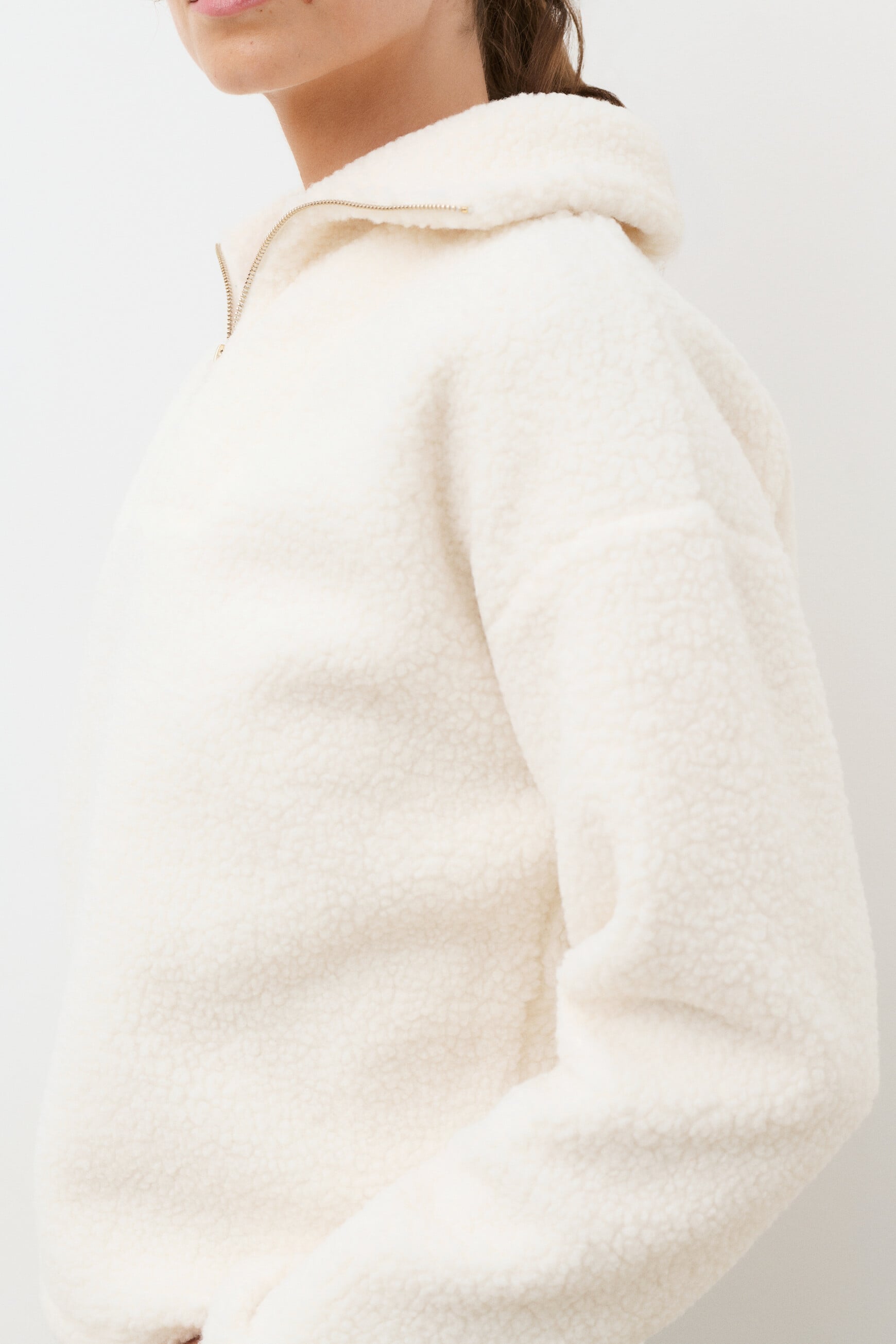 Sweat Tleandro1 ecru woman