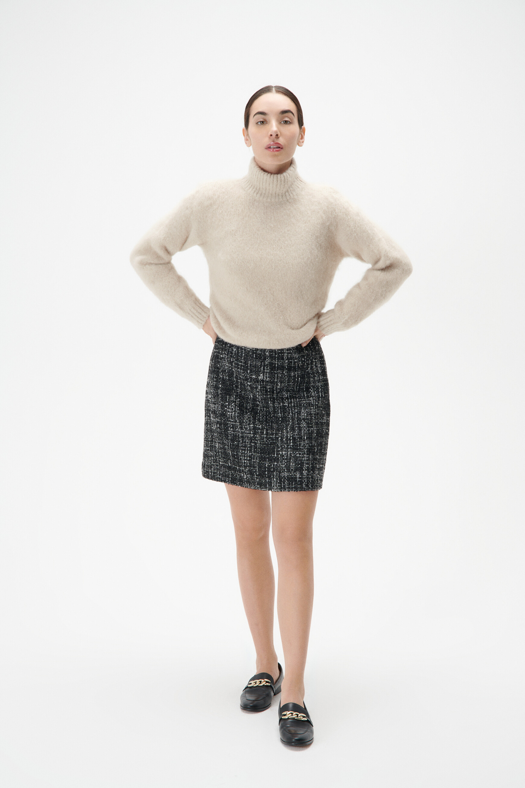 Pull melba creme femme