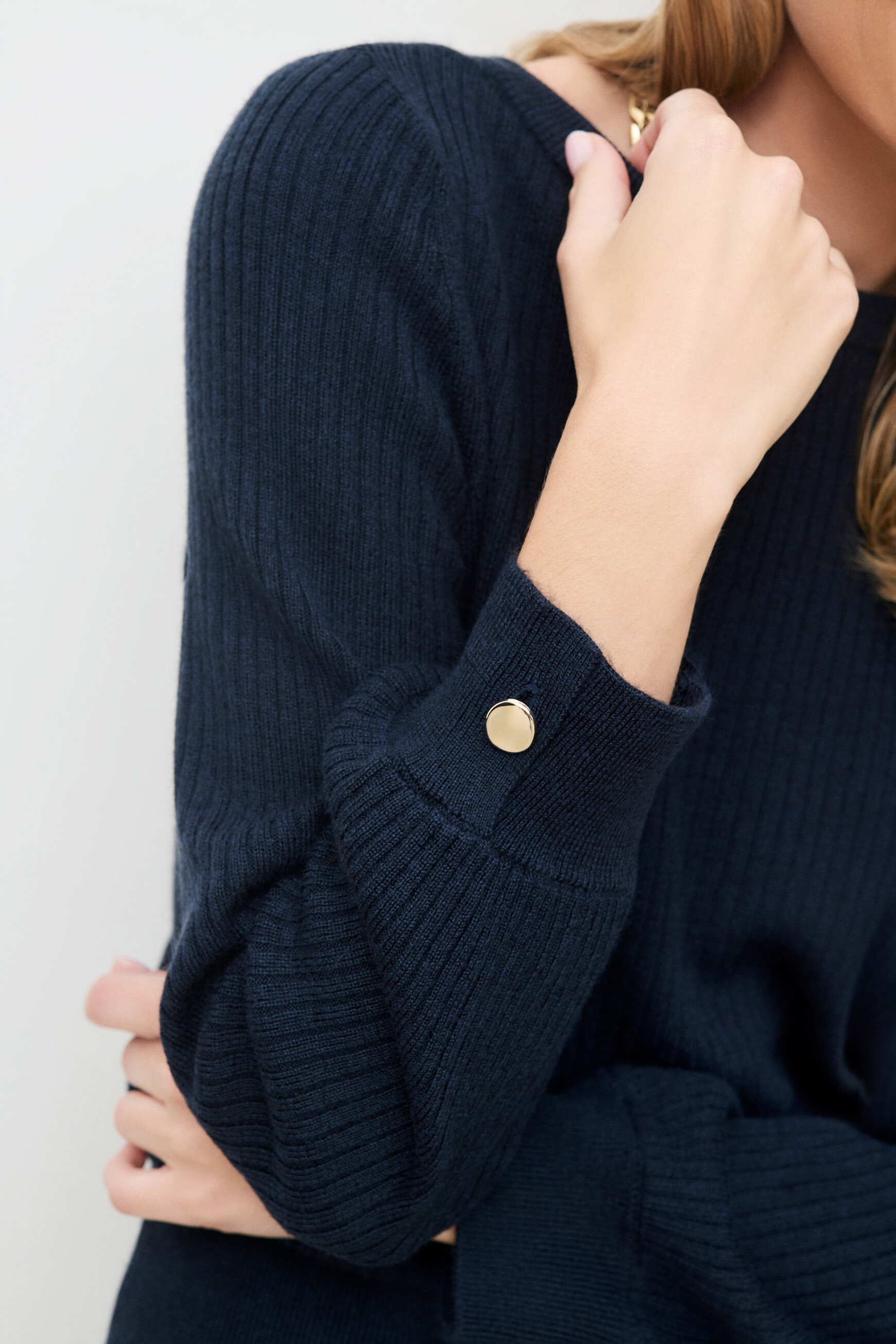 Mbetsy sweater navy blue woman