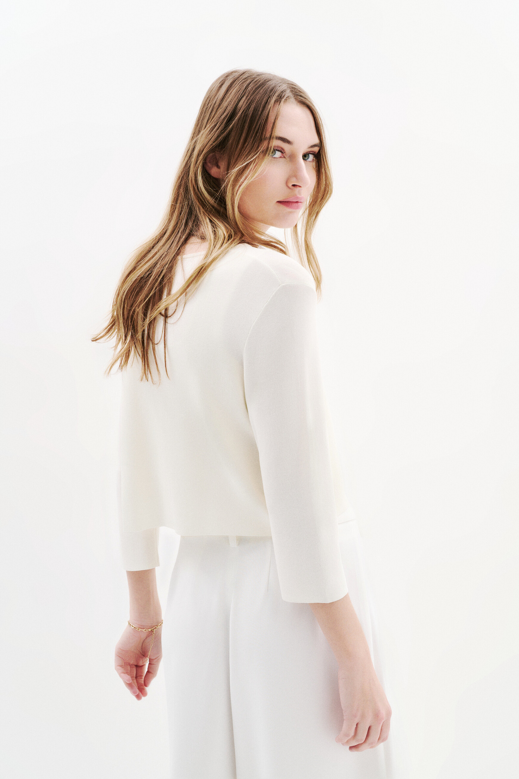 bolero mlaura ecru femme Boléro Mlaura ecru femme