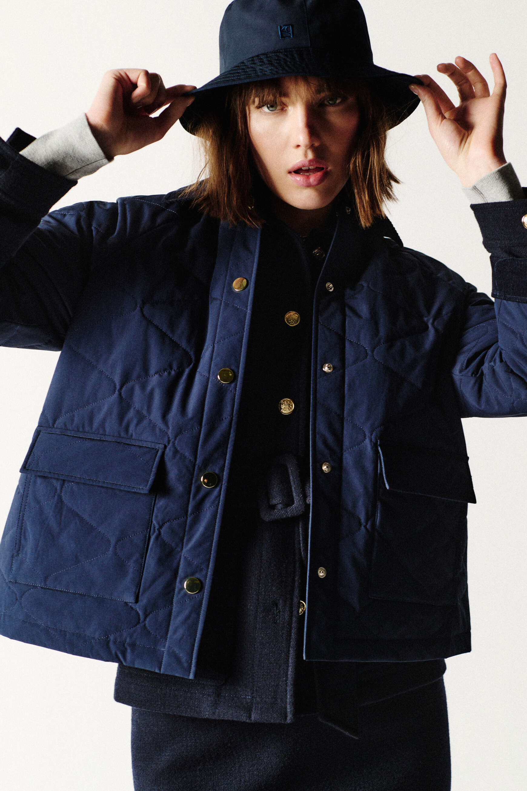 parka gombo blu navy donna Parka Gombo blu navy donna