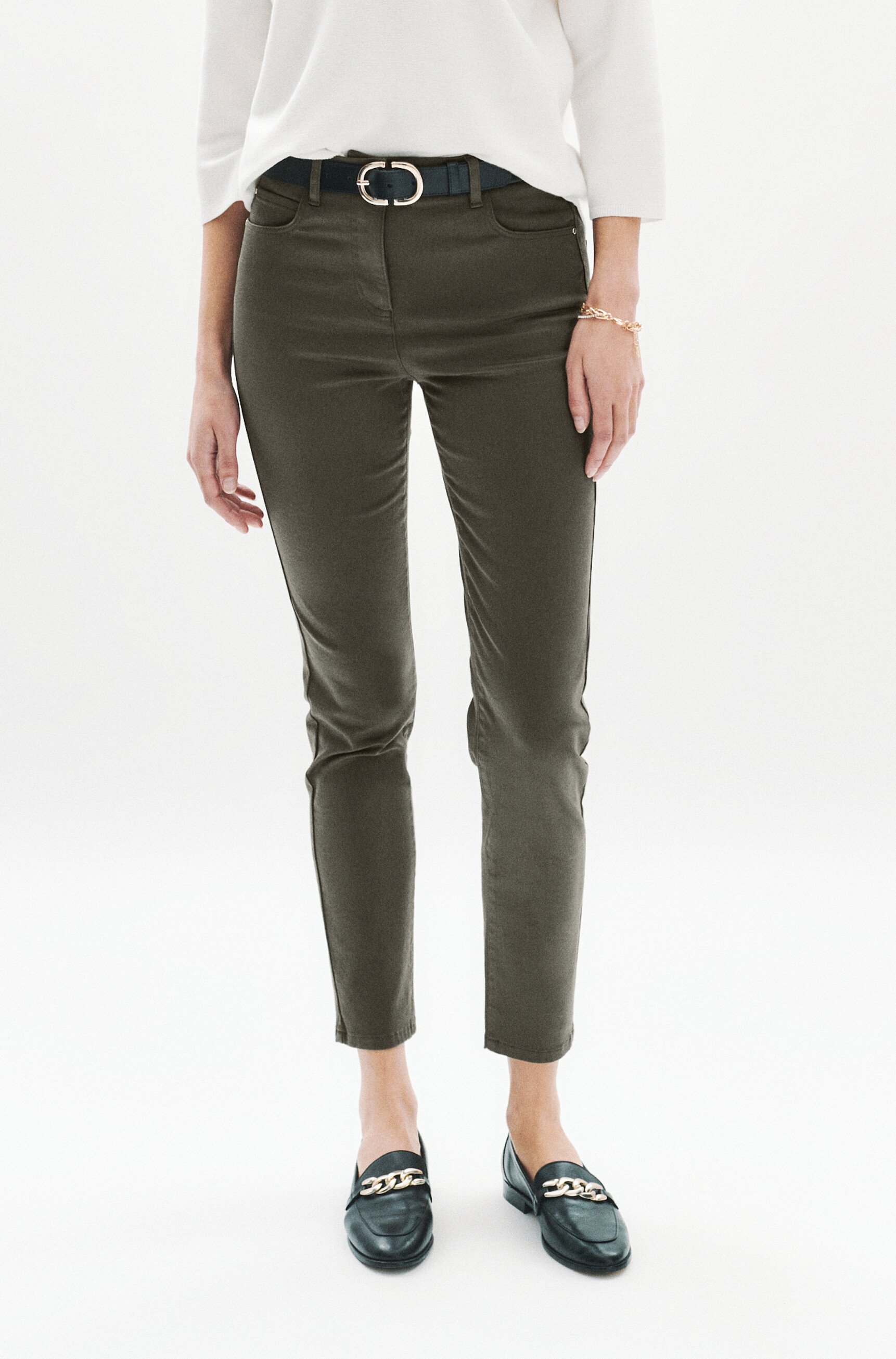 pantalon tony vert kaki femme pantalon tony vert kaki femme