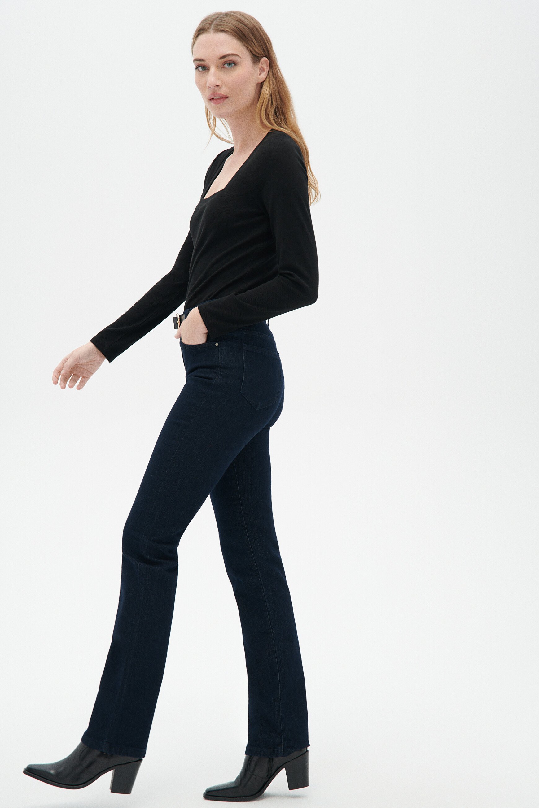 pantalon prayano denim double stone femme Pantalon prayano denim double stone femme