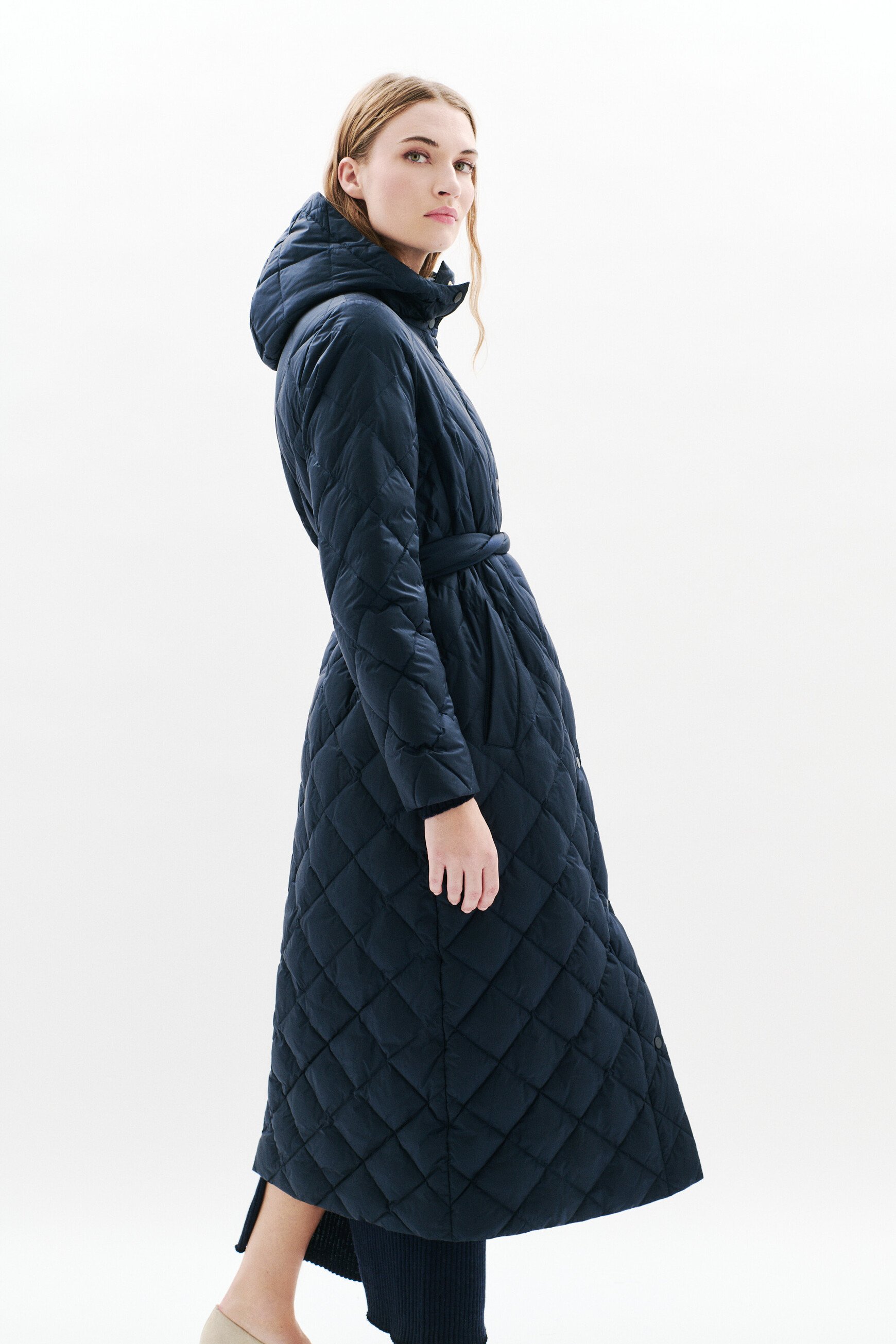 doudoune gayane bleu marine femme marineblauw vrouw