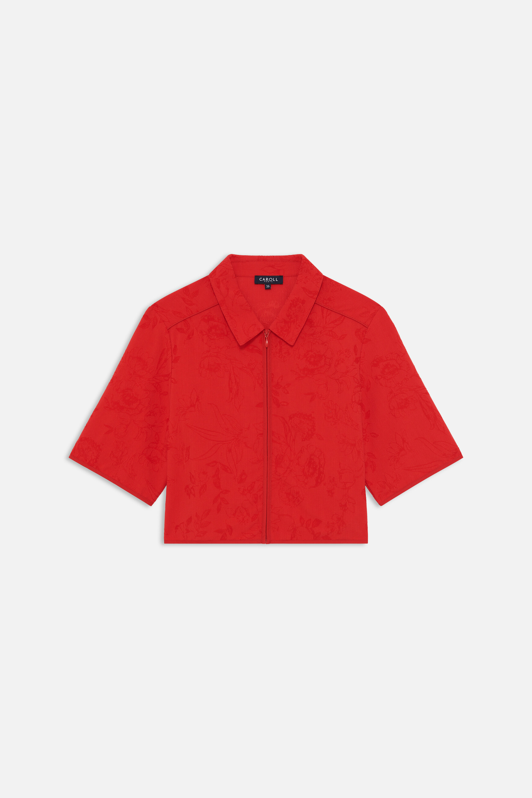 Chemise Cleonor rouge femme
