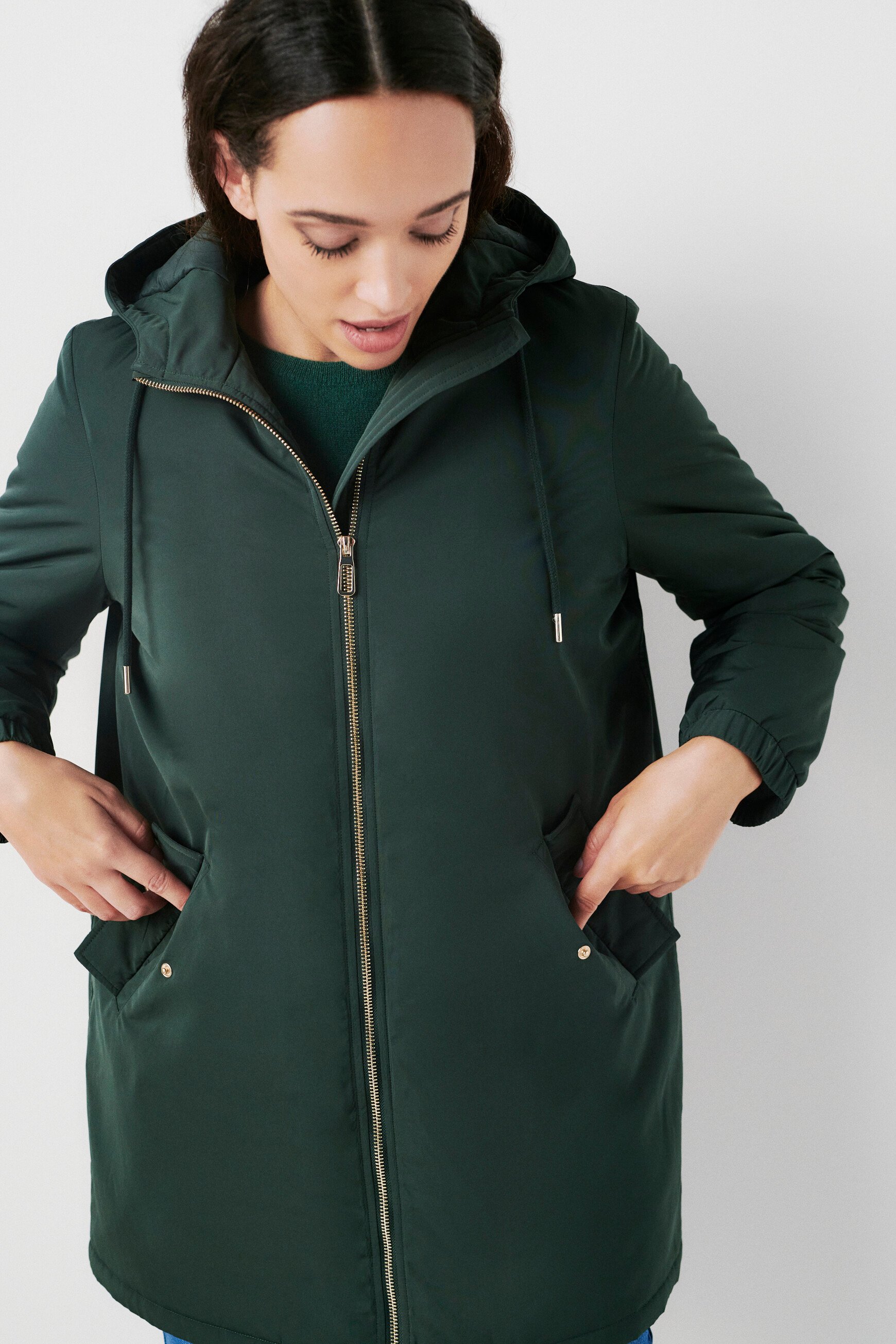 parka grenouille vert fonce mulher parka grenouille vert foncé mulher