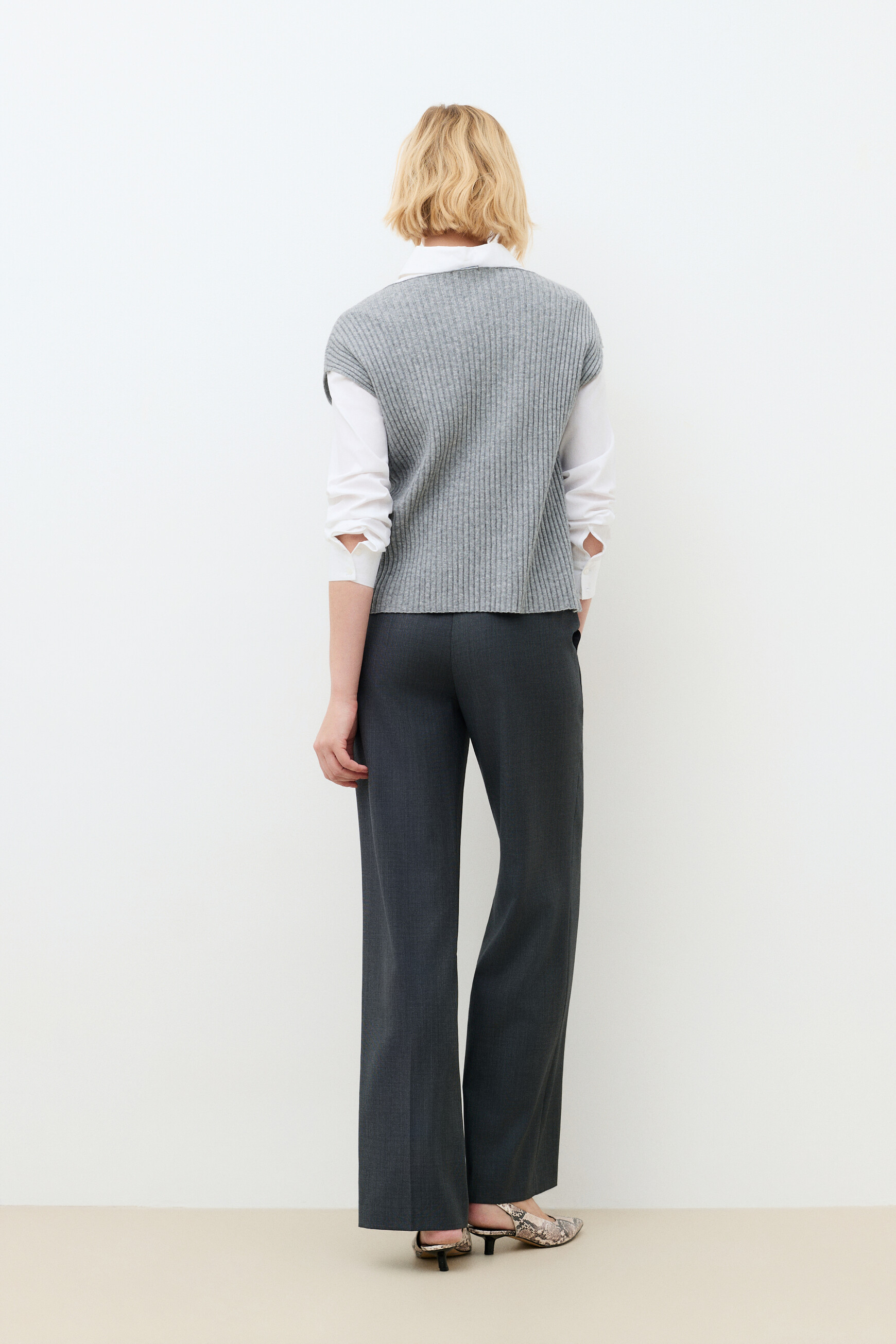 Mjudith sweater grey woman