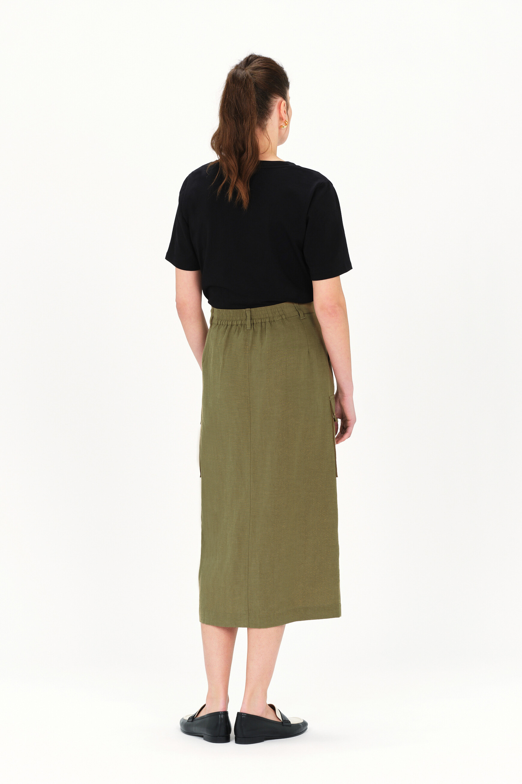 Jupe joleen vert femme