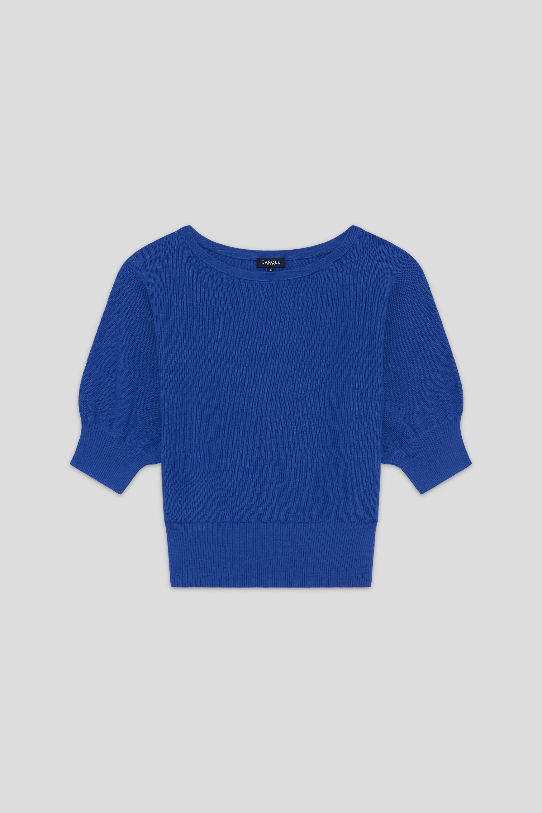Joan oversized sweater electric blue woman