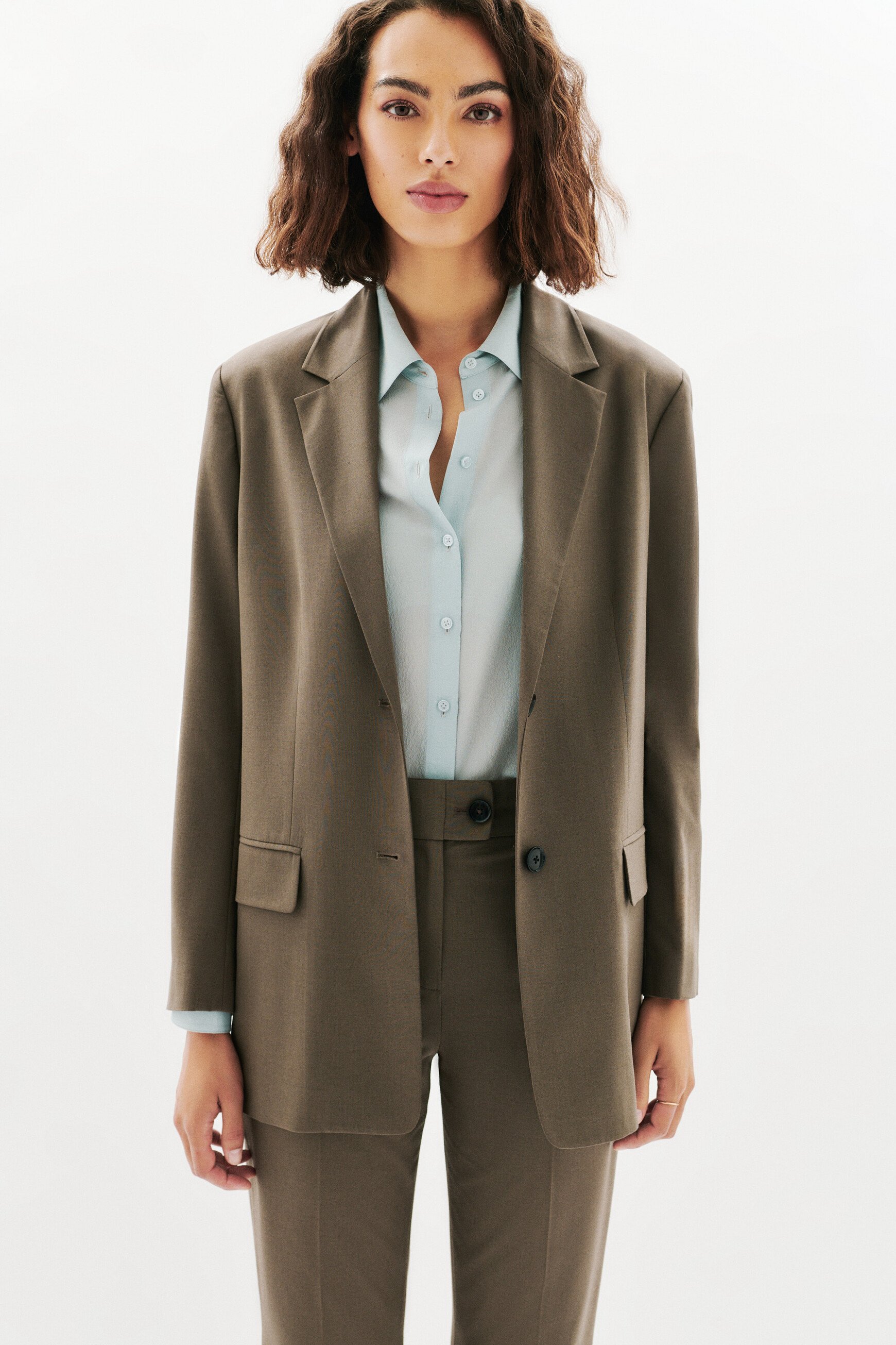 Chaqueta Voltige taupe mujer