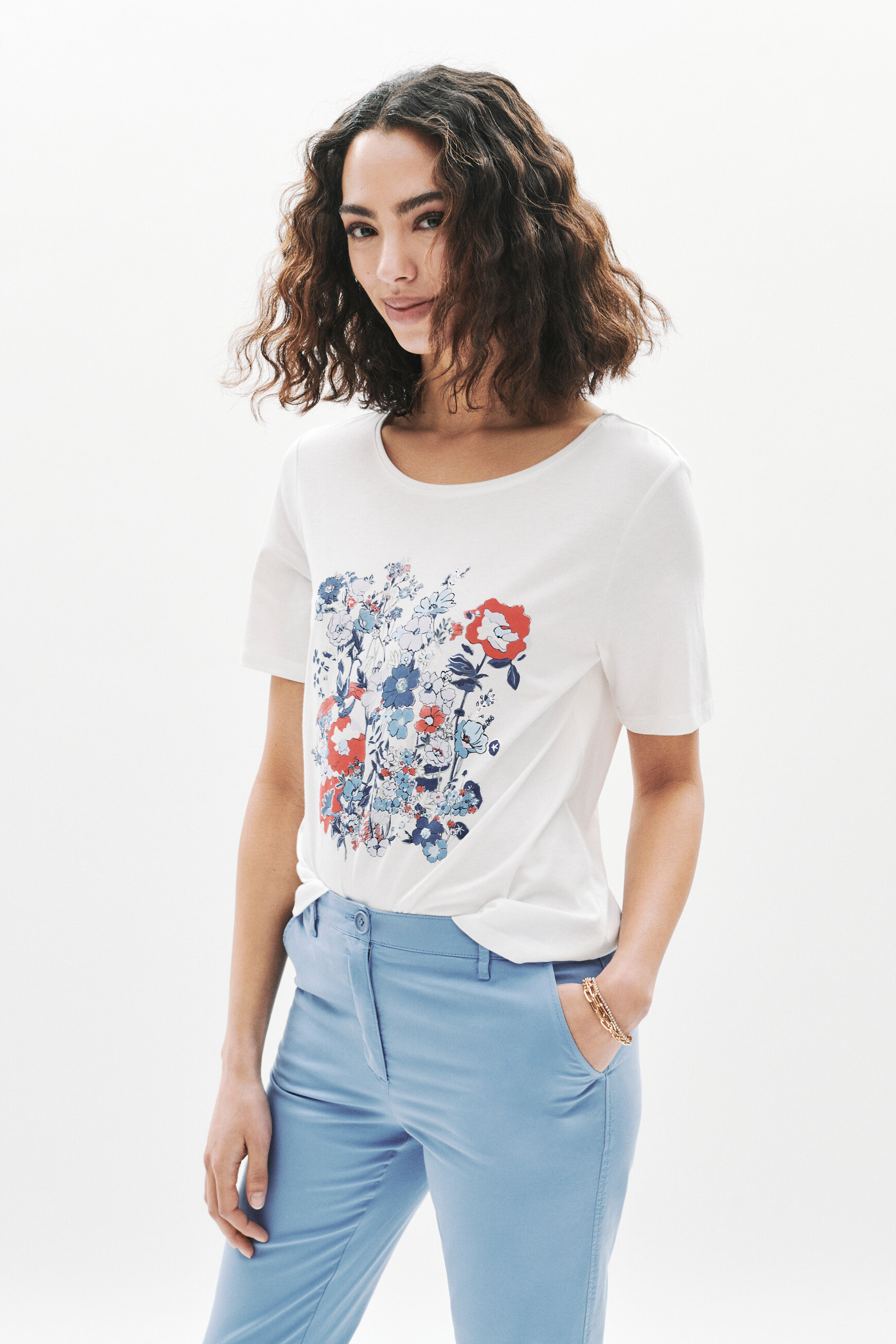 maglietta telegance elektroblau donna Maglietta Telegance elektroblau donna